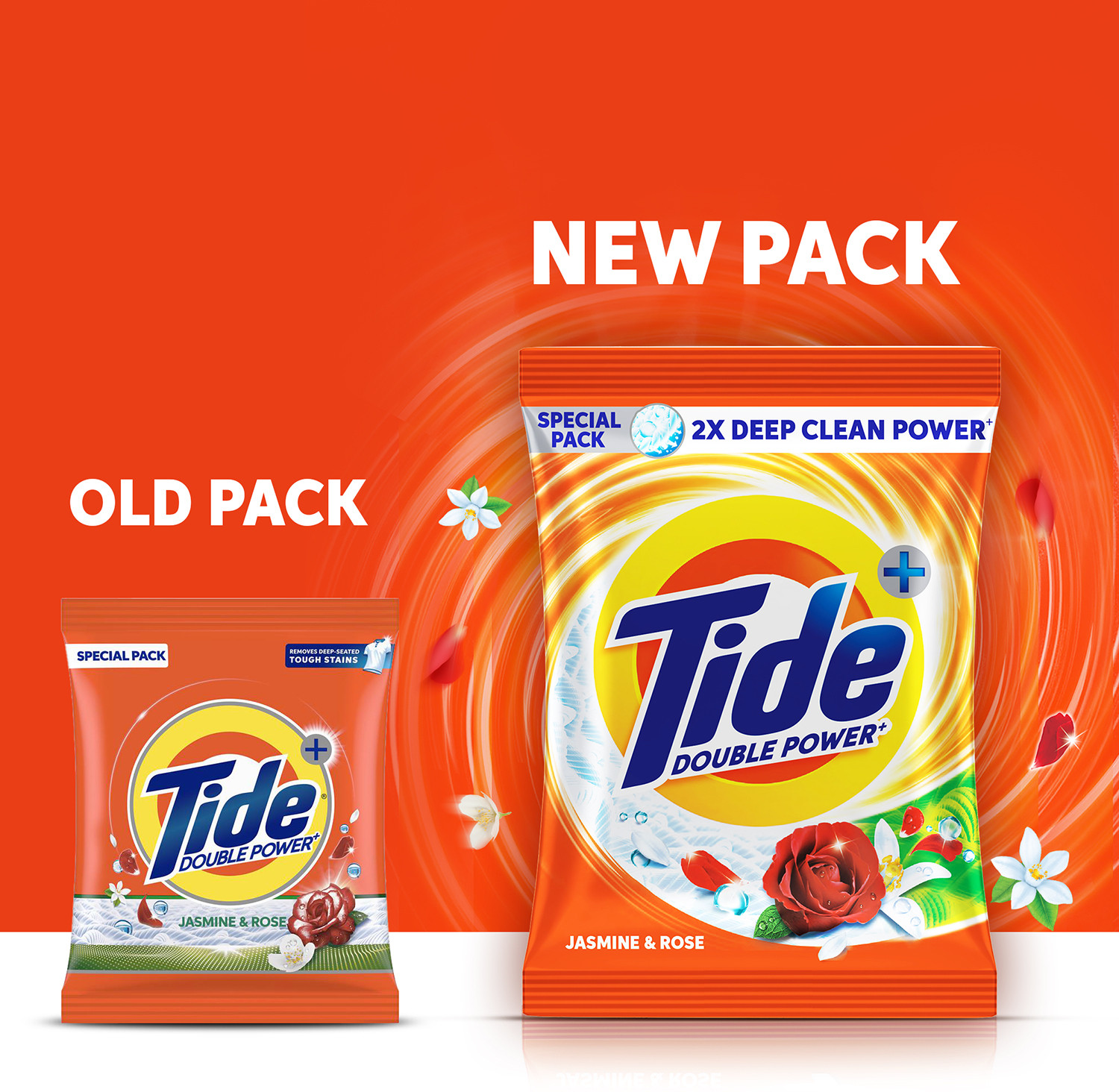 Image of Tide Plus Pack 2X Deep Clean Power World No 1 Brand