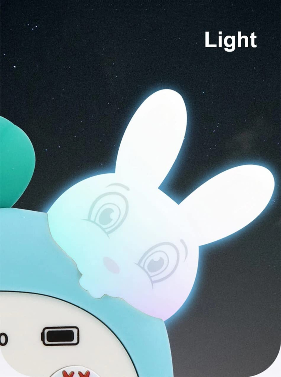 Image of Kidzfun Rabbit Phone Rabbit Intelligent Phone Baby Cell Phone Toy with Music Ringtones