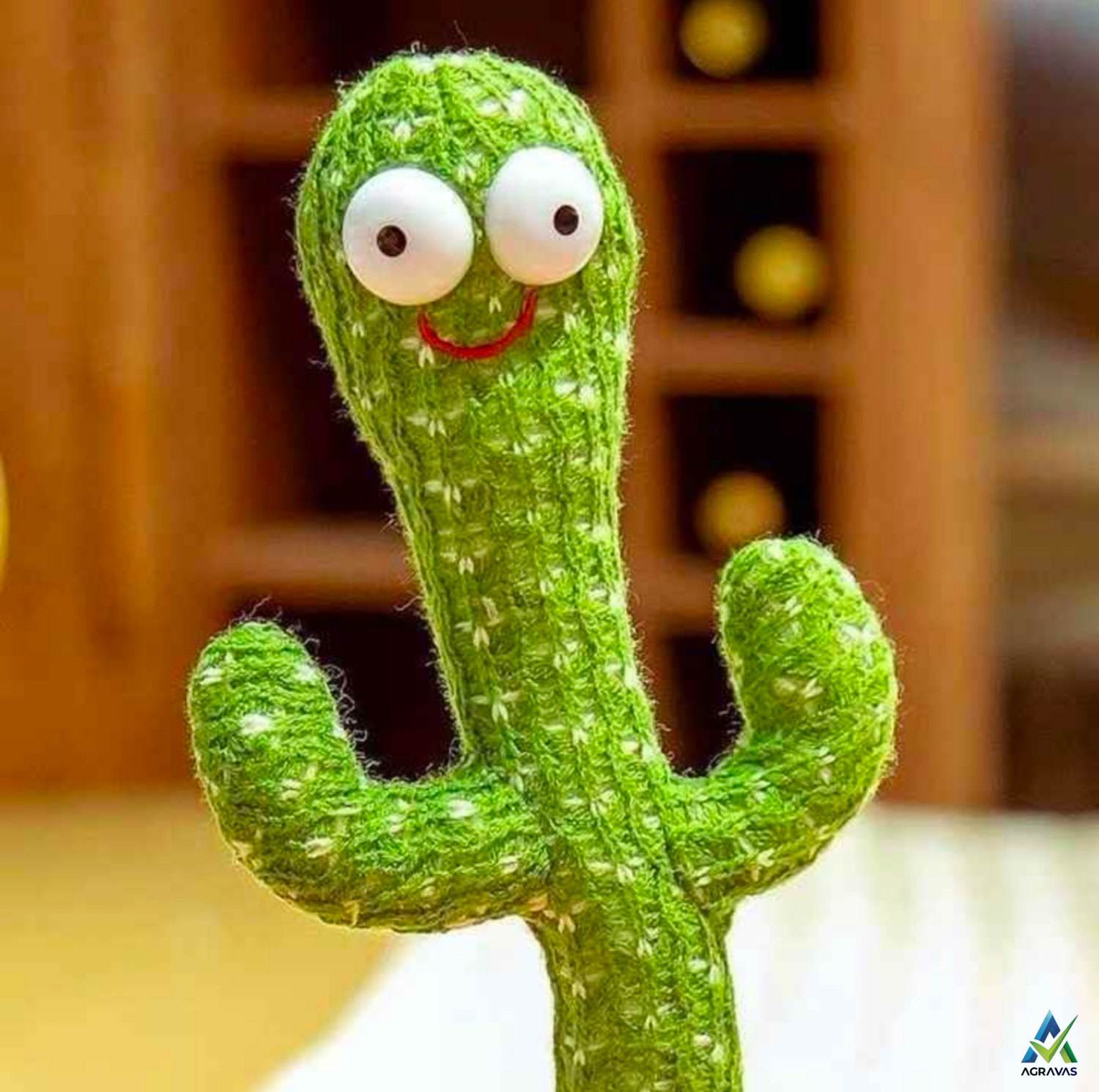 Image of AGRAVAS Dancing Cactus Talking Toy can Recording and Repeat Your Words for Education
