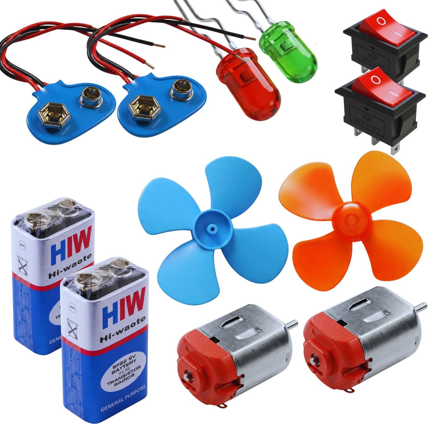 careforkids CBSE/ICSE Science Activity Kit: DIY Mini Fan Project for Lab Manual Tasks