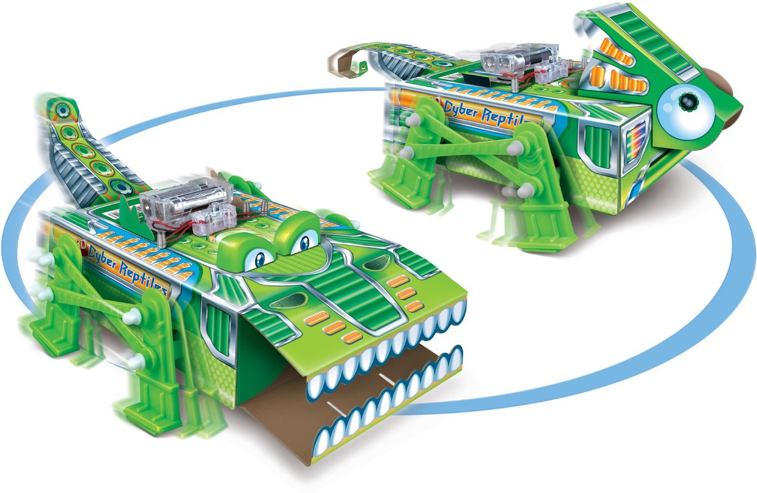 Image of Amazing Toys 3D Cyber Reptiles