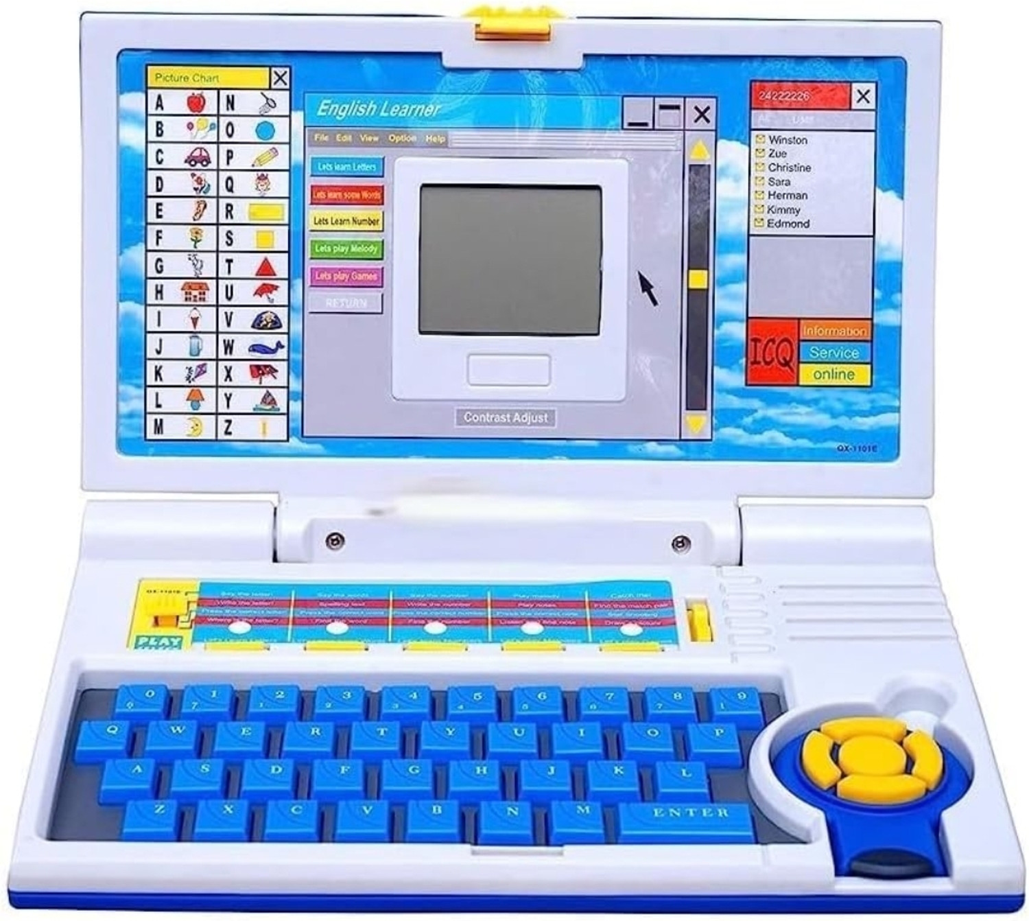 Image of sidvik collection Educational Computer Laptop Toy for Kids |Toys for 2-5 Years Old Boys Girls