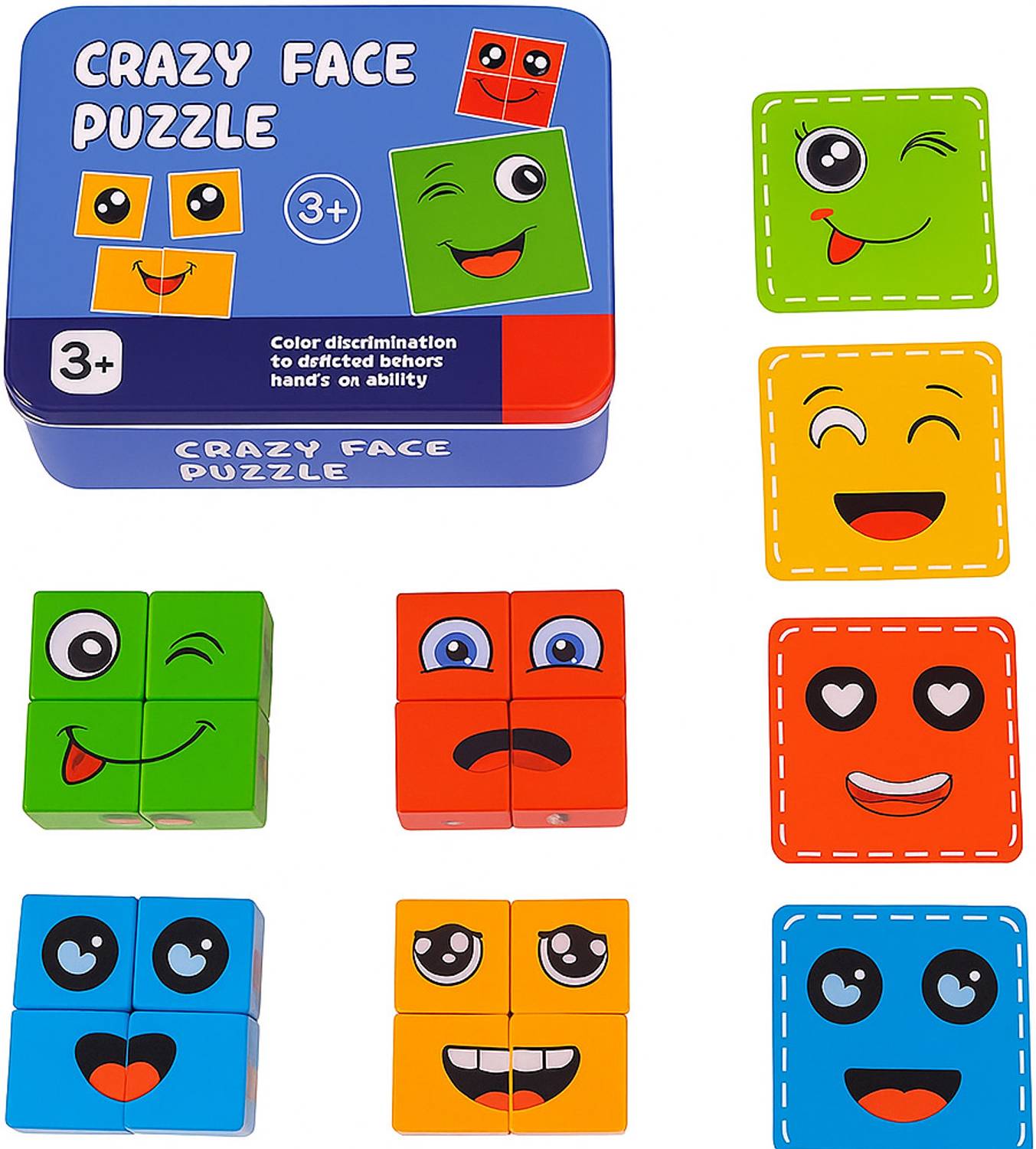 Swasti CRAZY FACE PUZZL Price in India - Buy Swasti CRAZY FACE