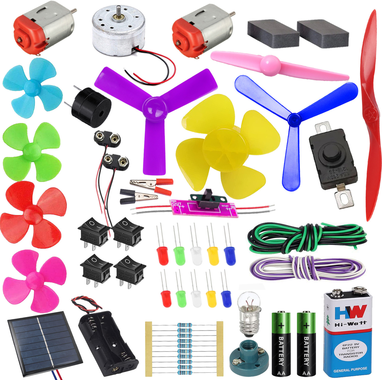 NEXT GEEK School Science Project Kit DC Motor kit 70+ Experiment STEM