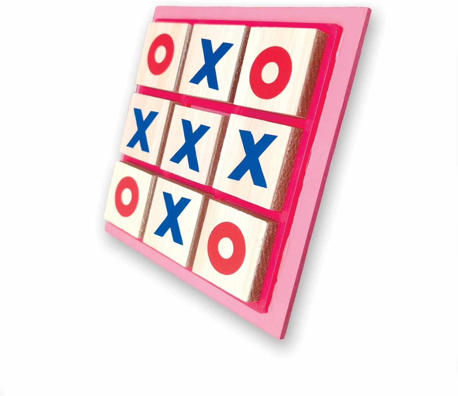 Image of TOFANI Wooden Tic Tac Toe Game for Kids | 6x6 Board