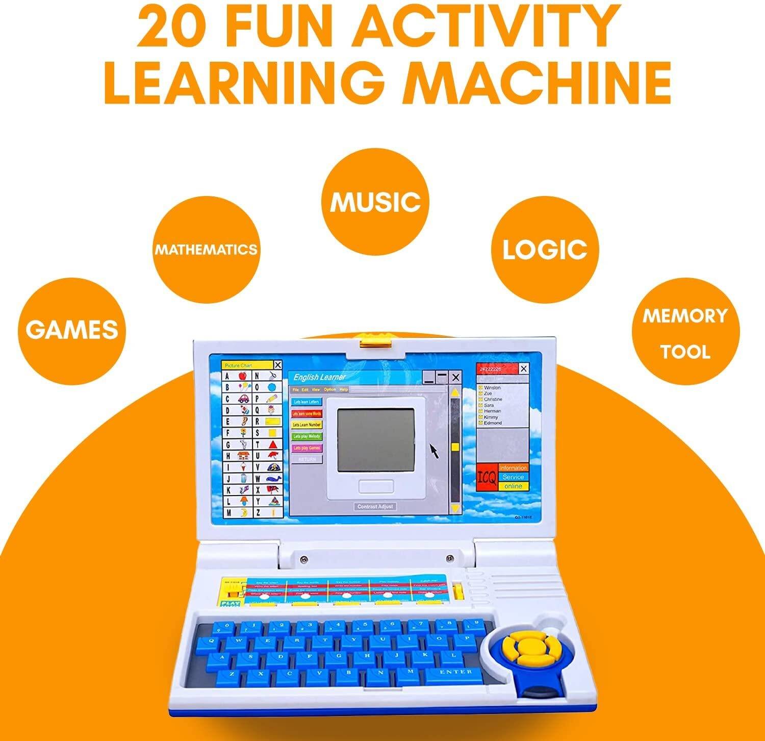 star impex Educational Toy Learning Laptop - Image 5