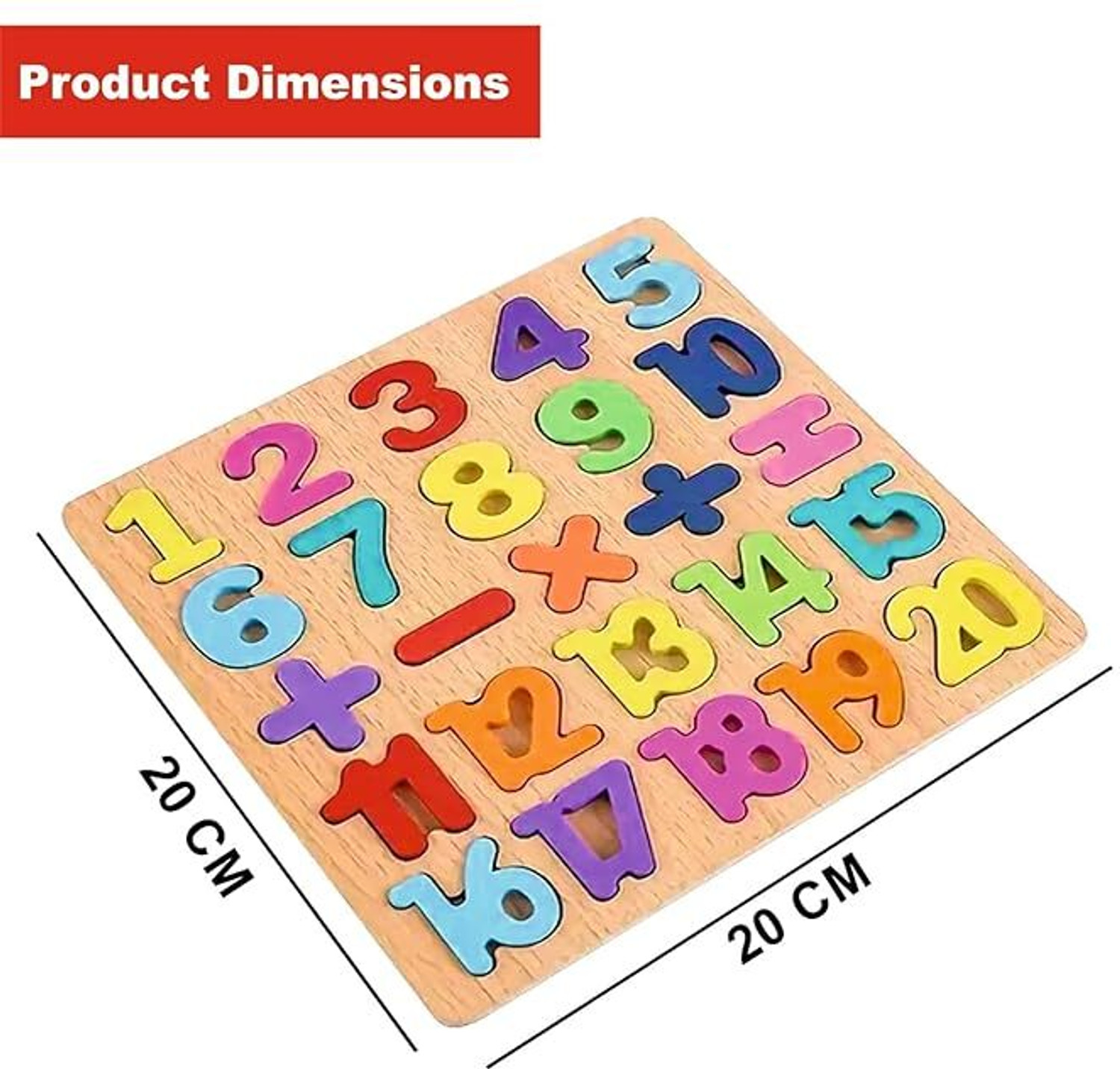 Image of PRIVATECAVE Wooden Learning Educational ABCD Board ,alphabet and shape puzzle for Kids