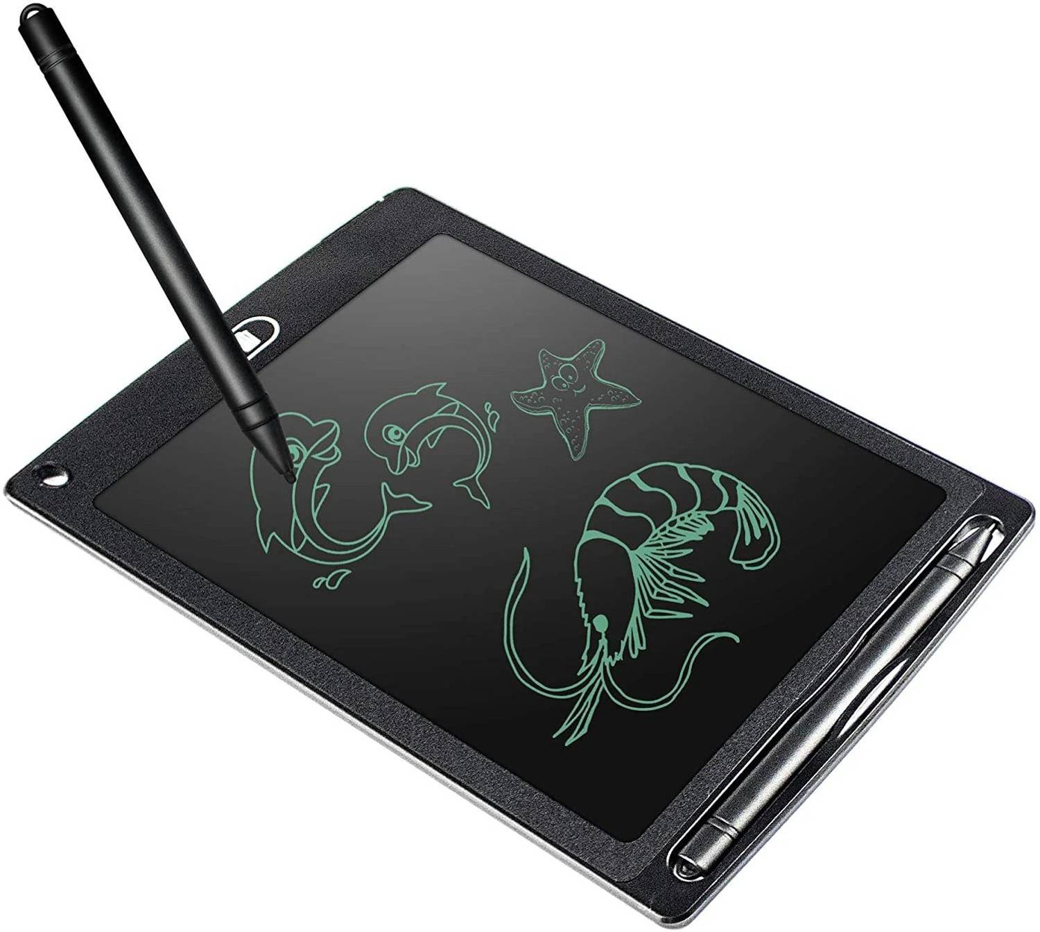 O&R LCD Writing Tablet 8.5 Inch Screen/FREE 1 EXTRA BATTERY/CELL/LCD Slate/Writing Tablet/Electronic writing pad/Toys for children 4 Years+/writing tablet for girls boys/Drawing Tablet/Remove Button (Black Color) Rs. 109 - Flipkart