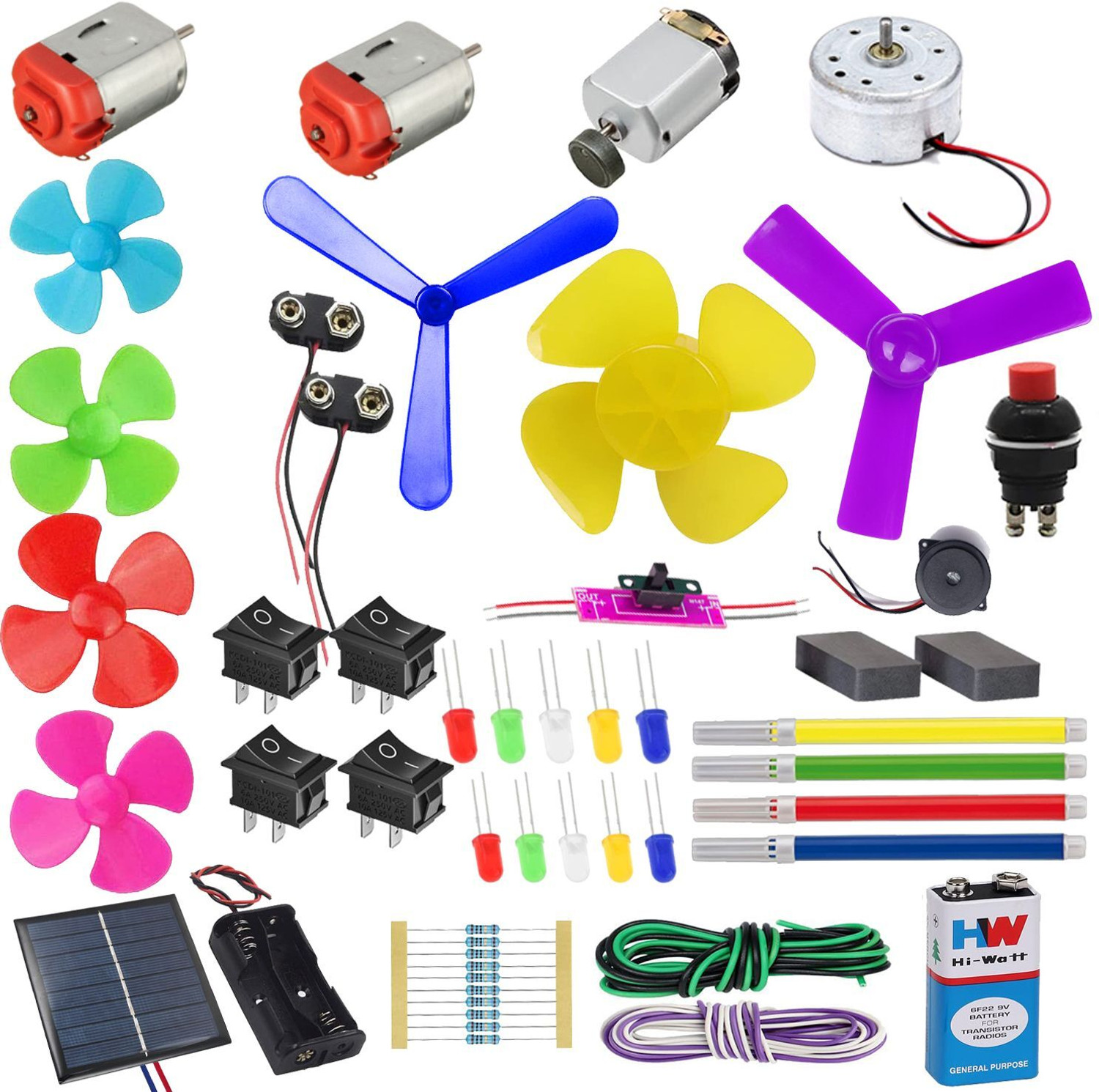 NEXT GEEK Science Project Kit DC Motor kit 70+ Experiment