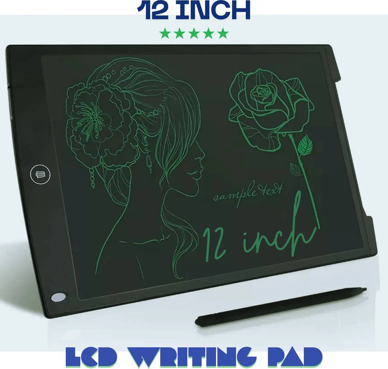 Jeevan Jyoti J111 12-inch LCD Re-Writing Tablet Drawing Board