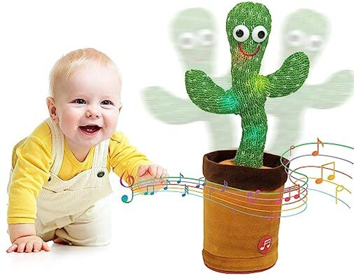 Image of hda group Dancing Cactus Musical Toy