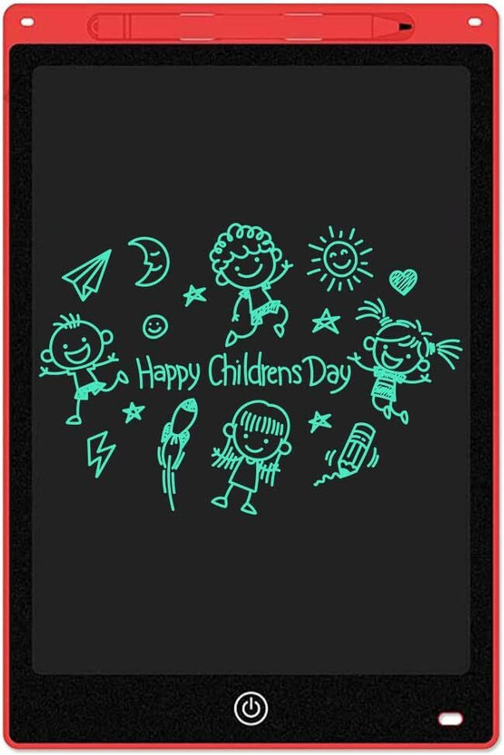 Image of MISVI 12 inch LCD Writing Pad For Kids Re-Writing Paperless Digital Slate E Writer Pad