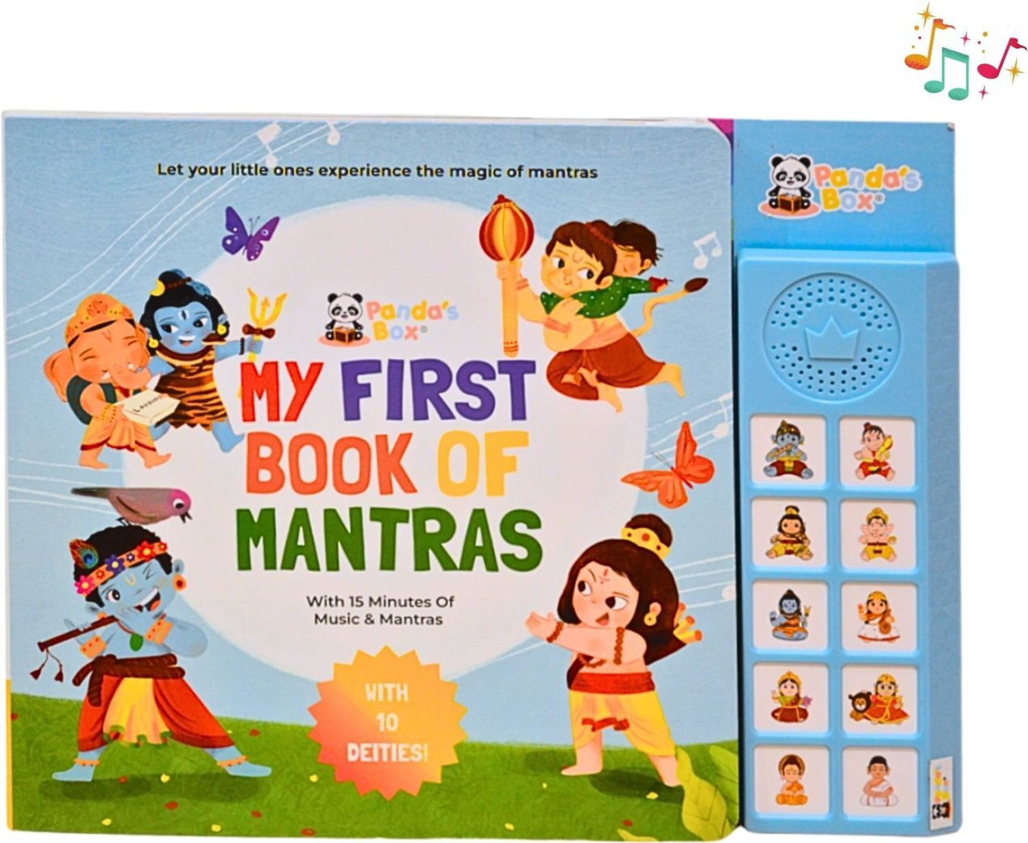 Image of Panda's Box My First Book of Mantras Interactive Musical Learning Book for Kids