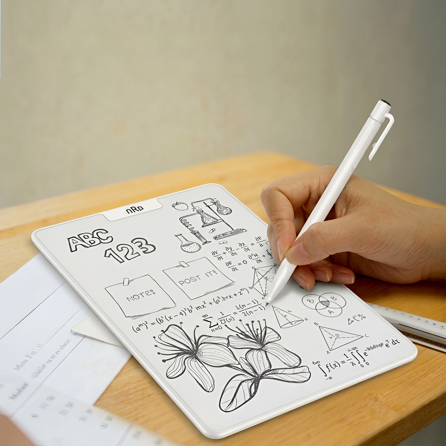 Image of NRP InfiSlate Magnetic Writing Tablet With Eraser and Stylus