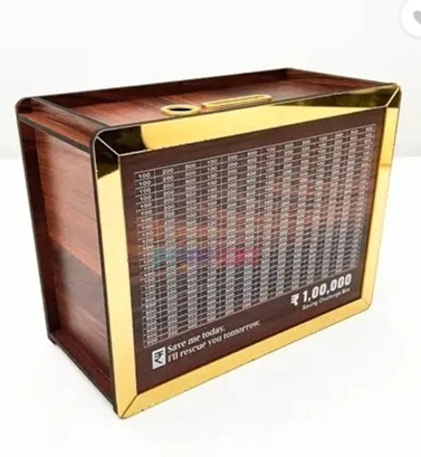 Aneep Wooden Money Saving Box