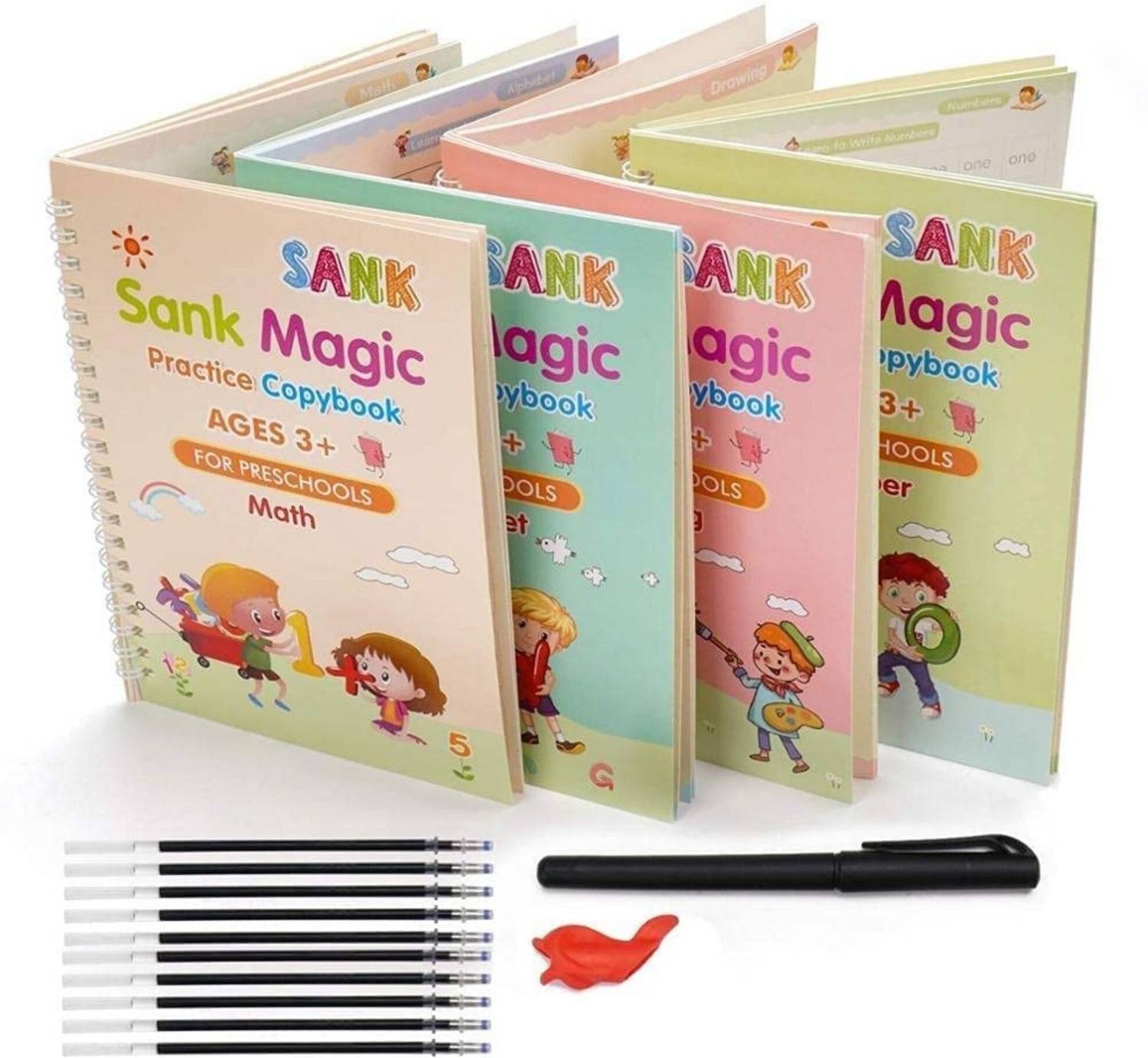 ALORNOR Magic Practice Copybook for Preschoolers 239 - Image 1
