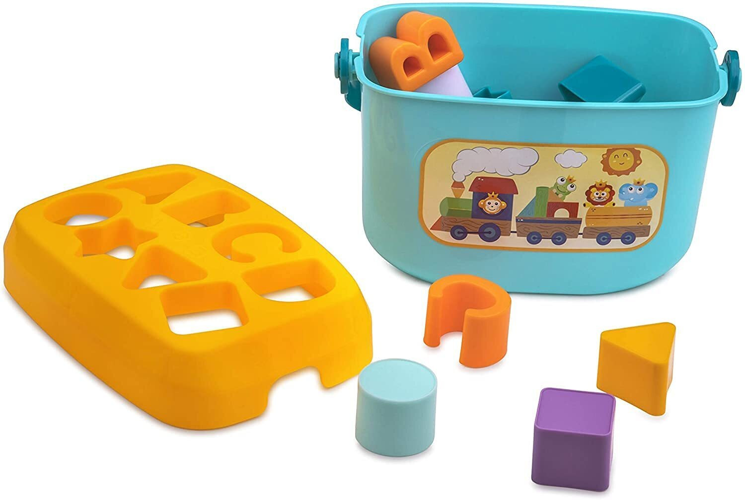 Image of himanshu tex Baby and Toddler Plastic First Block Shape Sorter Colors ABCD Toys