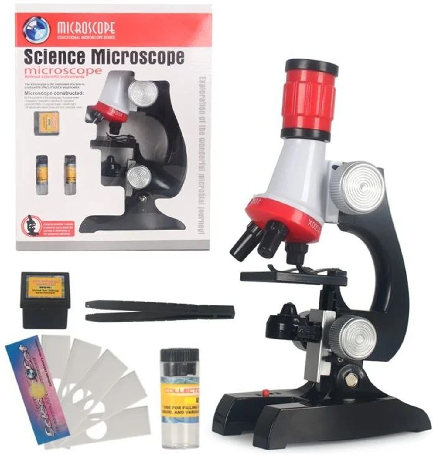 Image of Zuuluzrs Science Microscope Educational Toy Real Working Microscope for Kids SUPER OFFER