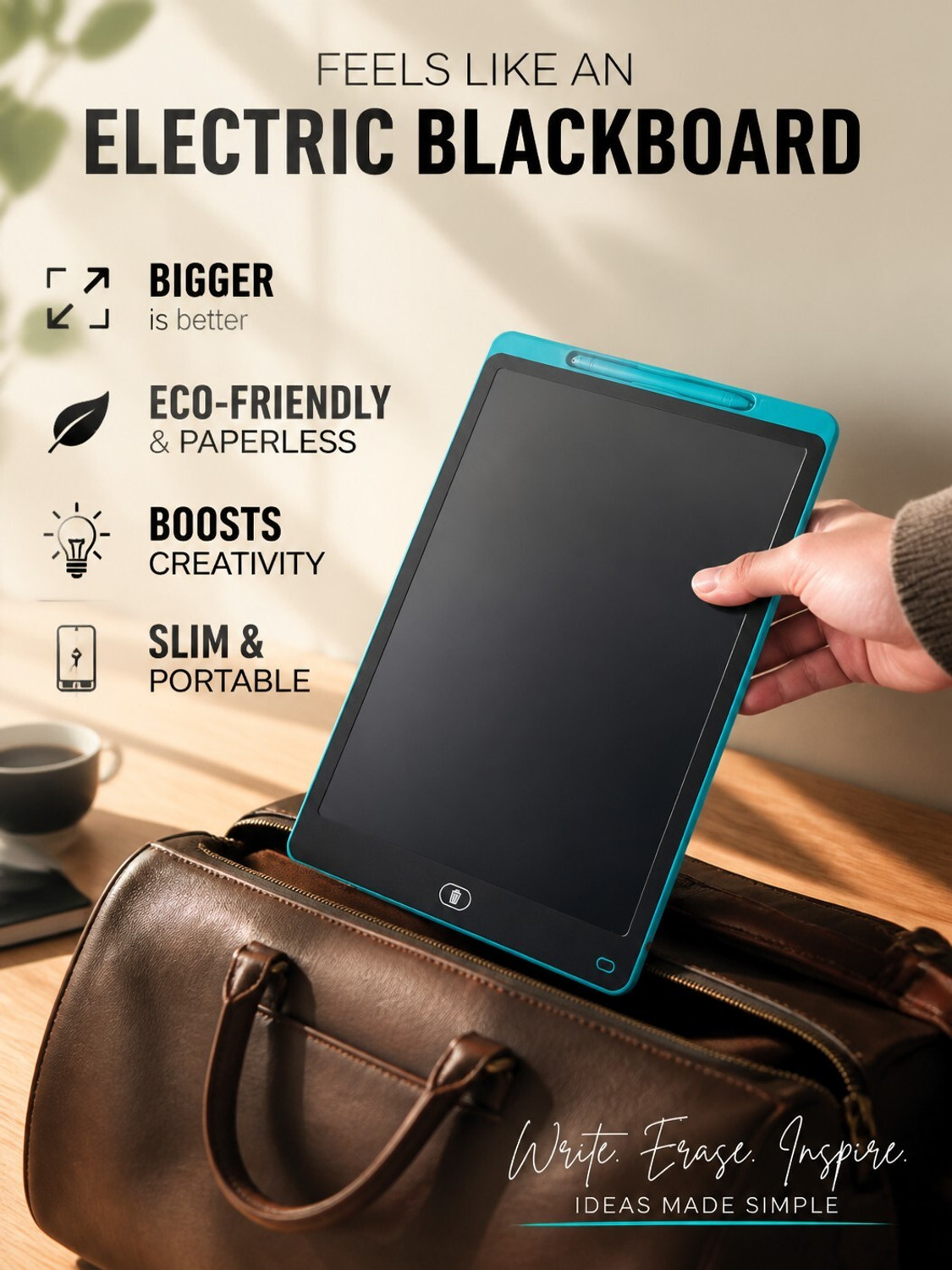Image of HelloKids 16 or 18 inch lcd writing pad , Electronic Writing Pad Drawing Board