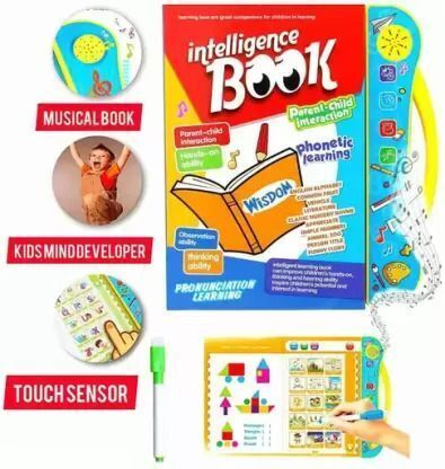 Image of TOYOX Genius Kids Learning Book