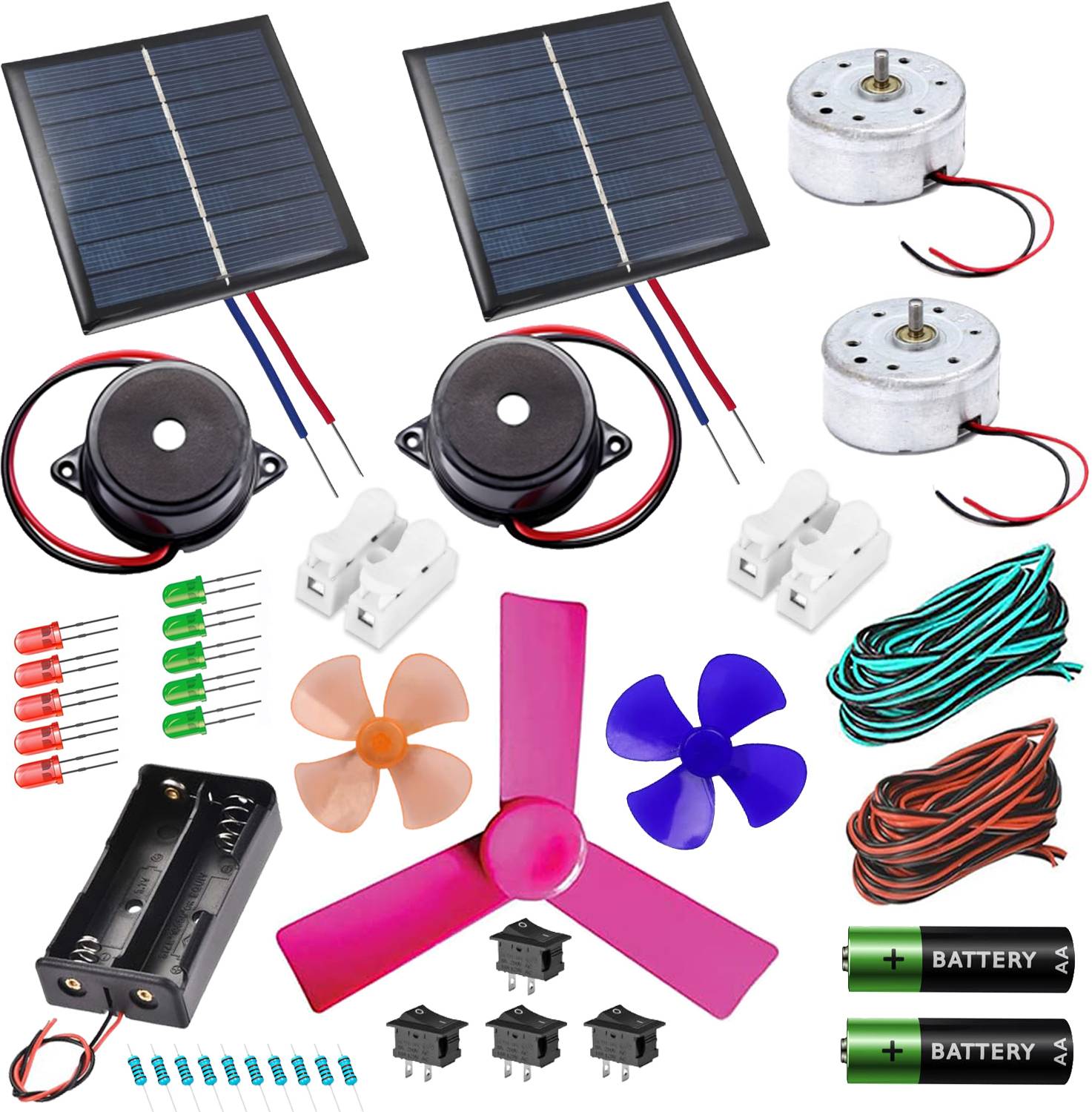 SYSTEM SOLAR ソーラー4点セット SOL1、2、SOL4、5 SYMFONIA Double Solar Kit for School Project Science Experiment