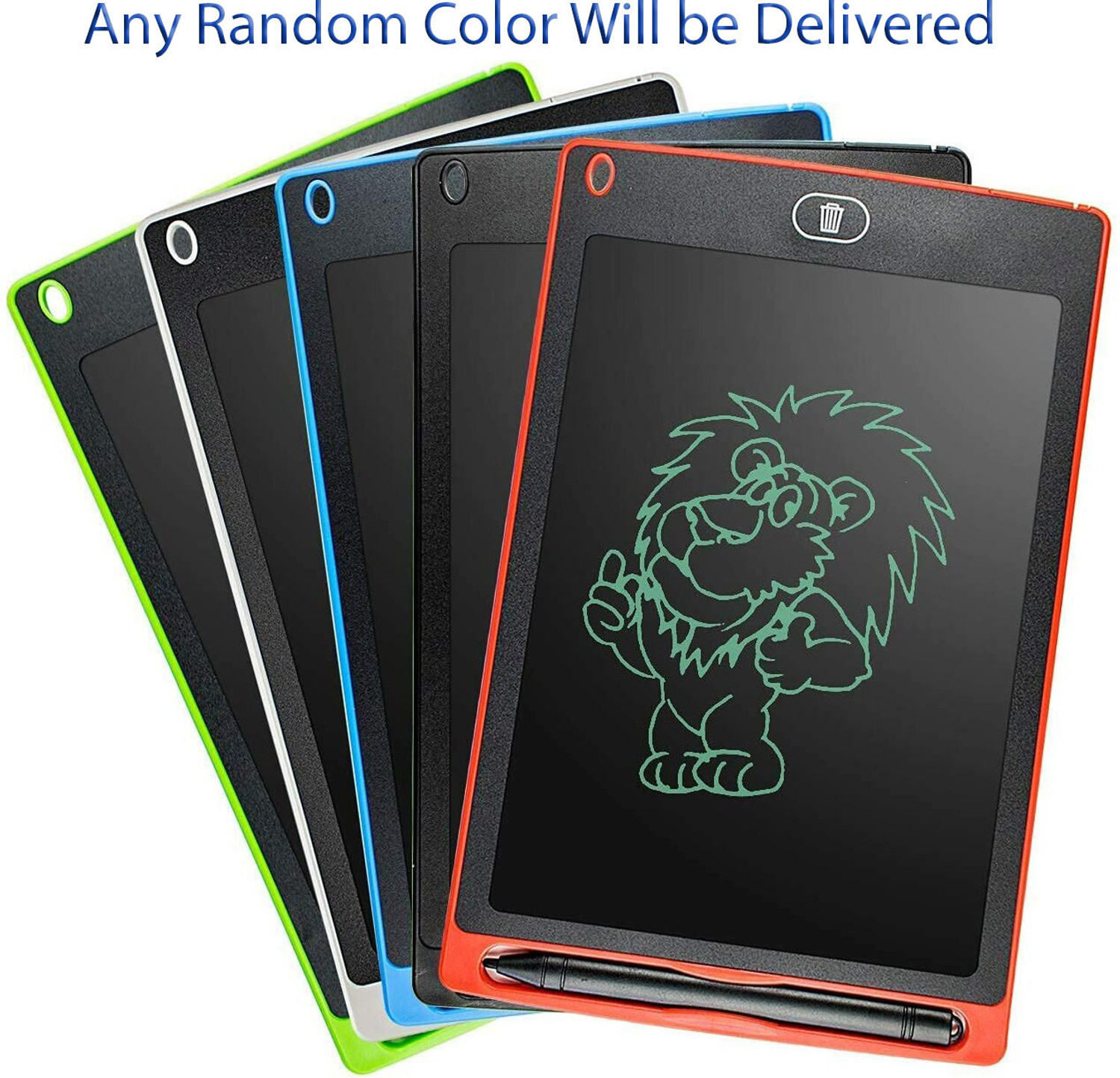 Image of VMV FUZON PB 8.5 Inch LCD Writing Board Tablet Electronic Slate for Kids (Pack of 1)