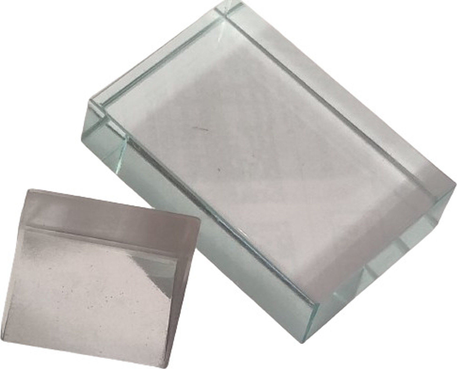 Image of SMEI Optics Activity Set- Different Lenses and Mirrors 50mm, Prism and Glass Slab (White)