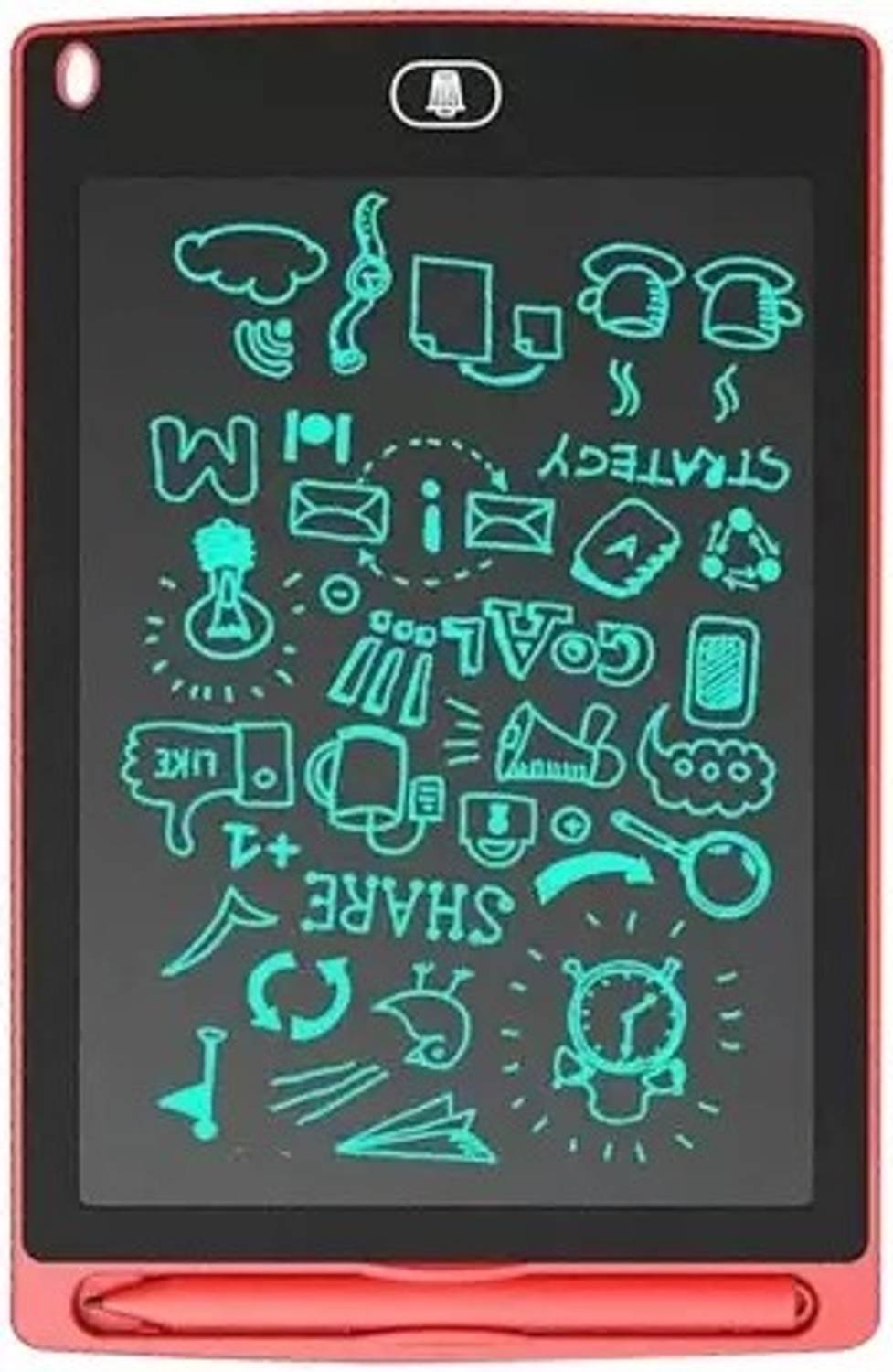 NKL WRITING TAB 12INCH 195 Kids Advance Portable 12inch LCD Writing Lablet Paperless Writing Board 195 12 x 12 inch Graphics Tablet Connectivity - Wireless