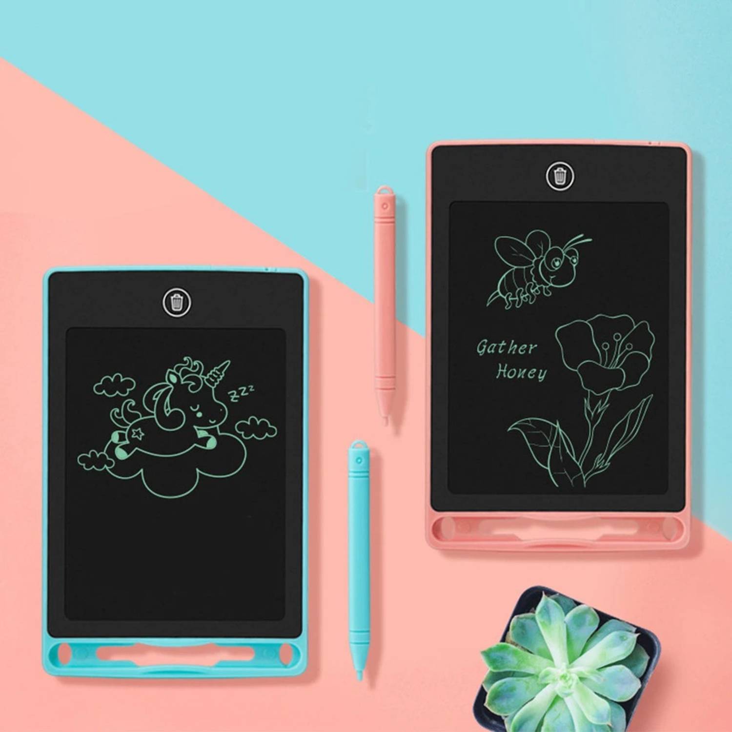 Adhira Toys lcd writing pad and best larnig point lcd 8.5 inc