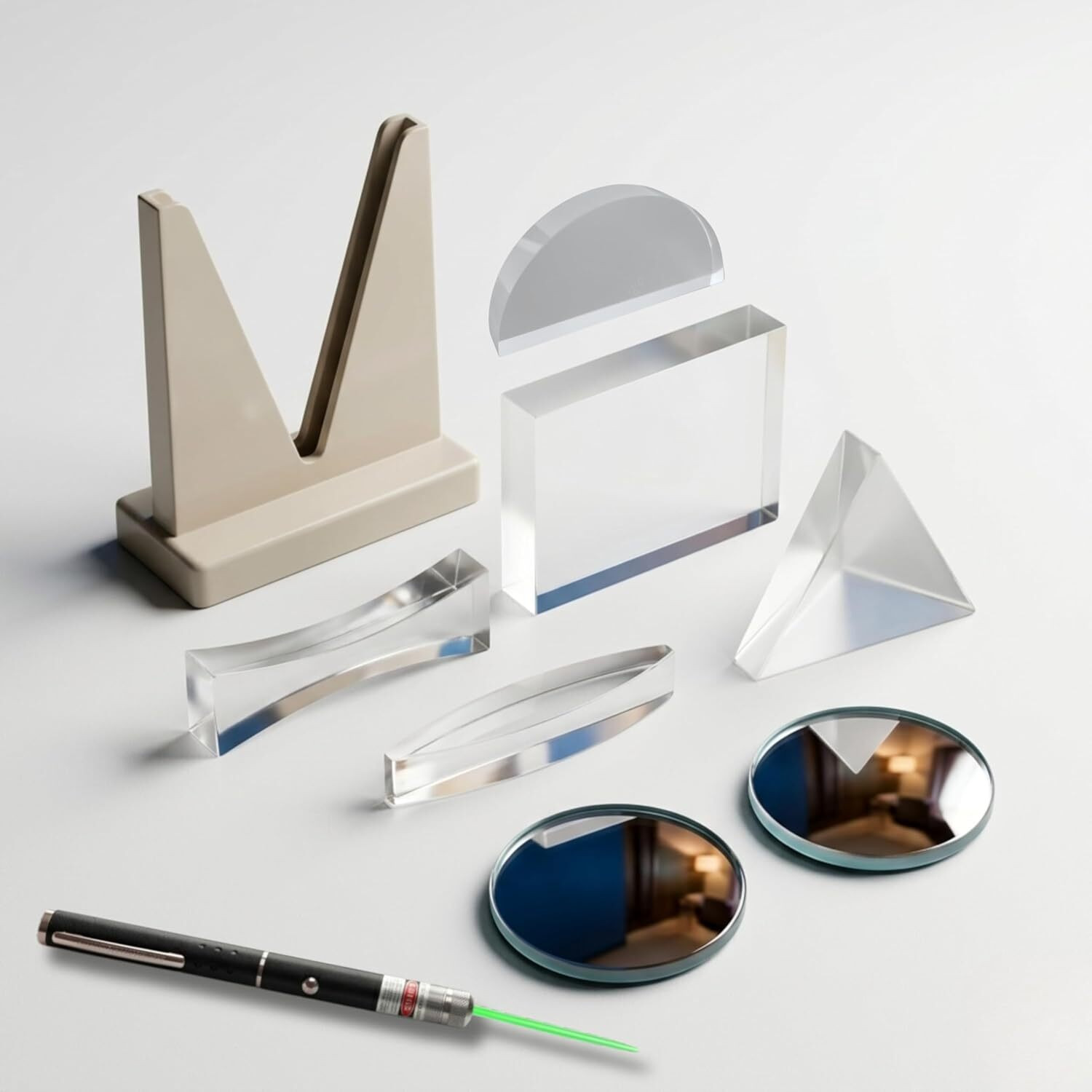 Image of SBT HC-AO7 High Clarity Acrylic Optics Demonstration Kit