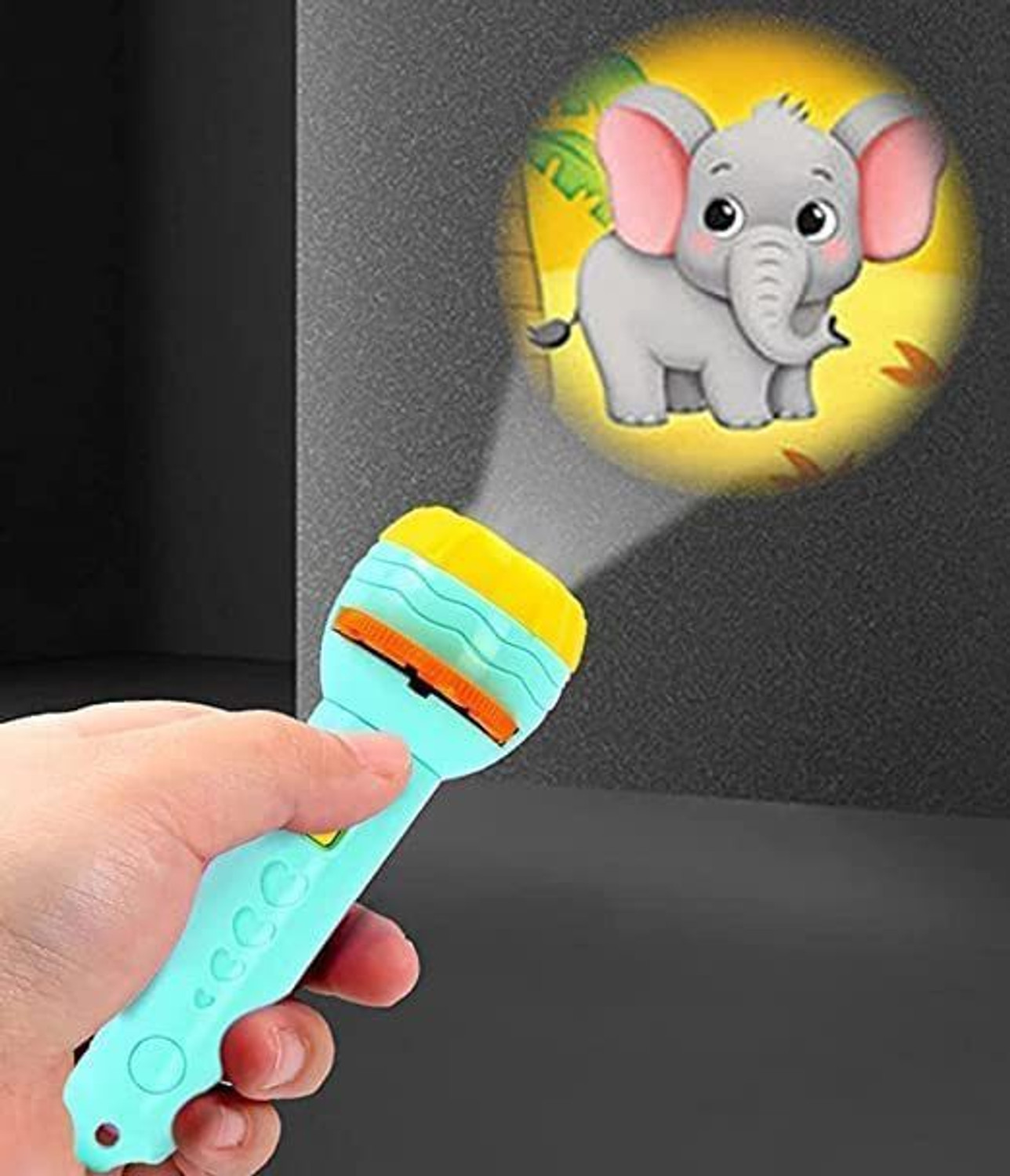 Image of Zefra Enterprise Mini Slide Projector Flashlight Torch, Kids Projection Light Toy (Multicolor)