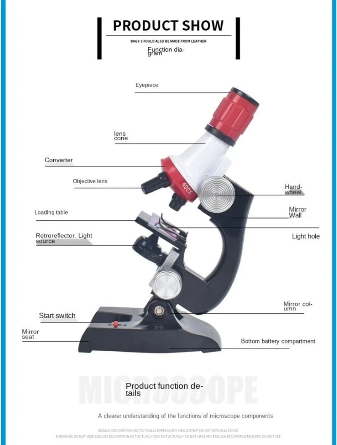 Image of Zuuluzrs Educational Microscope for Kids - Science Toys for Kids Learning Gadgets OFFER