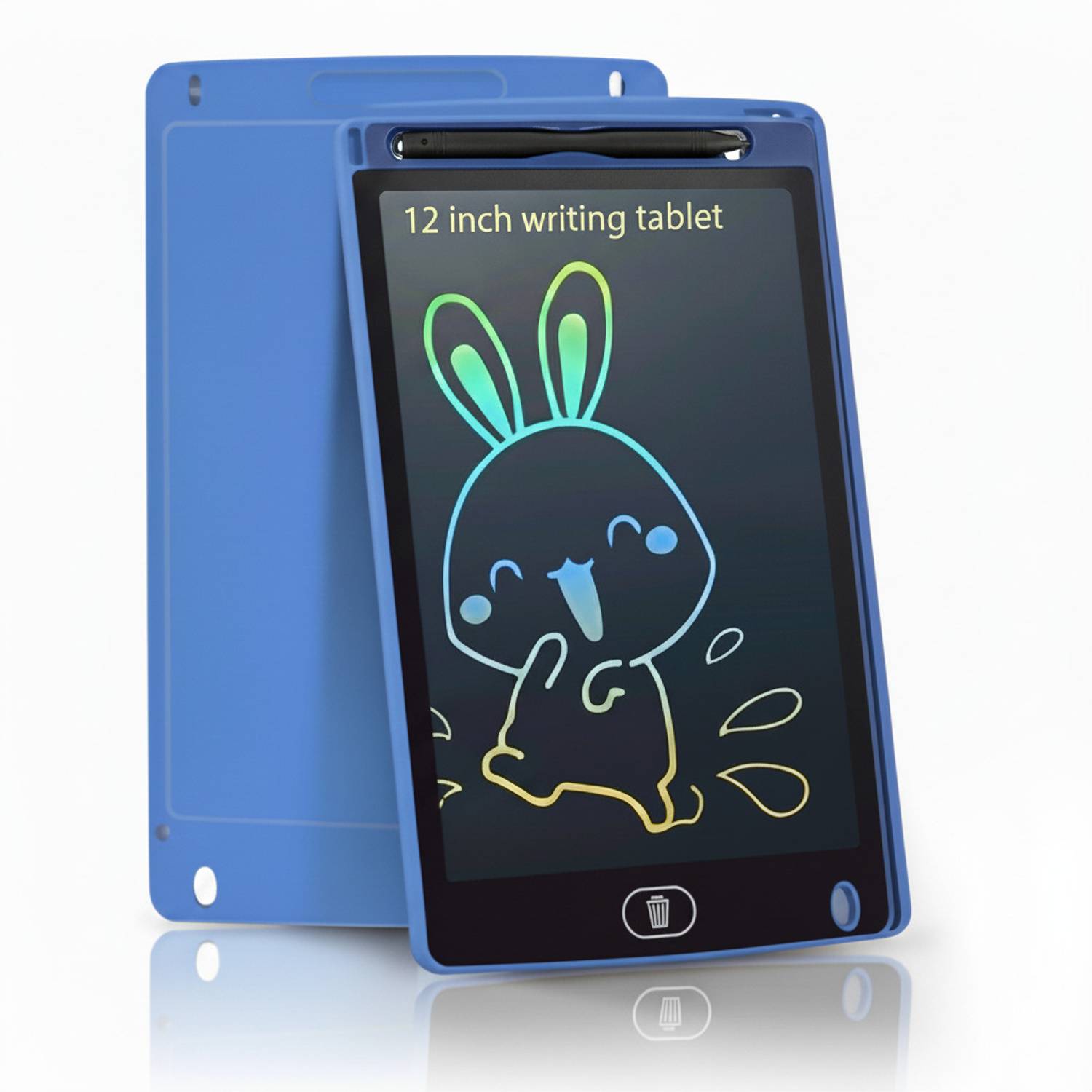 Carlos Colorful Line 12 inch E-Writer Board for Kids Fun & Drawing