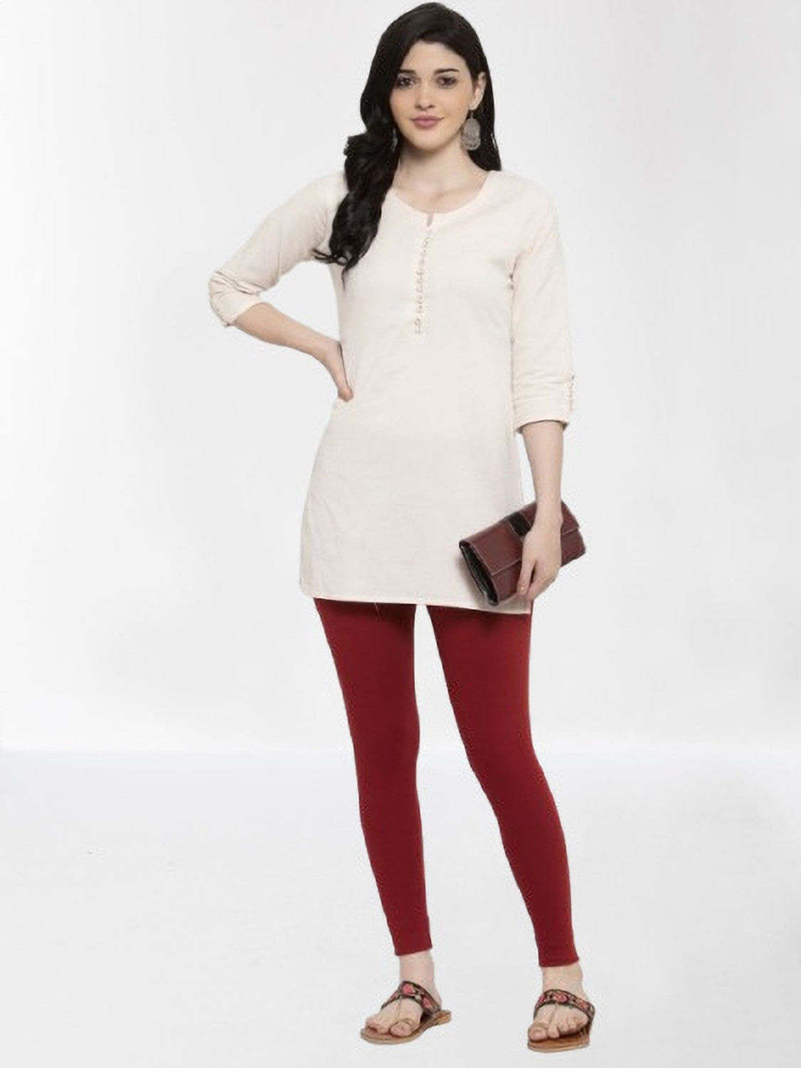 Image of Trend Level Ankle Length Western Wear Legging