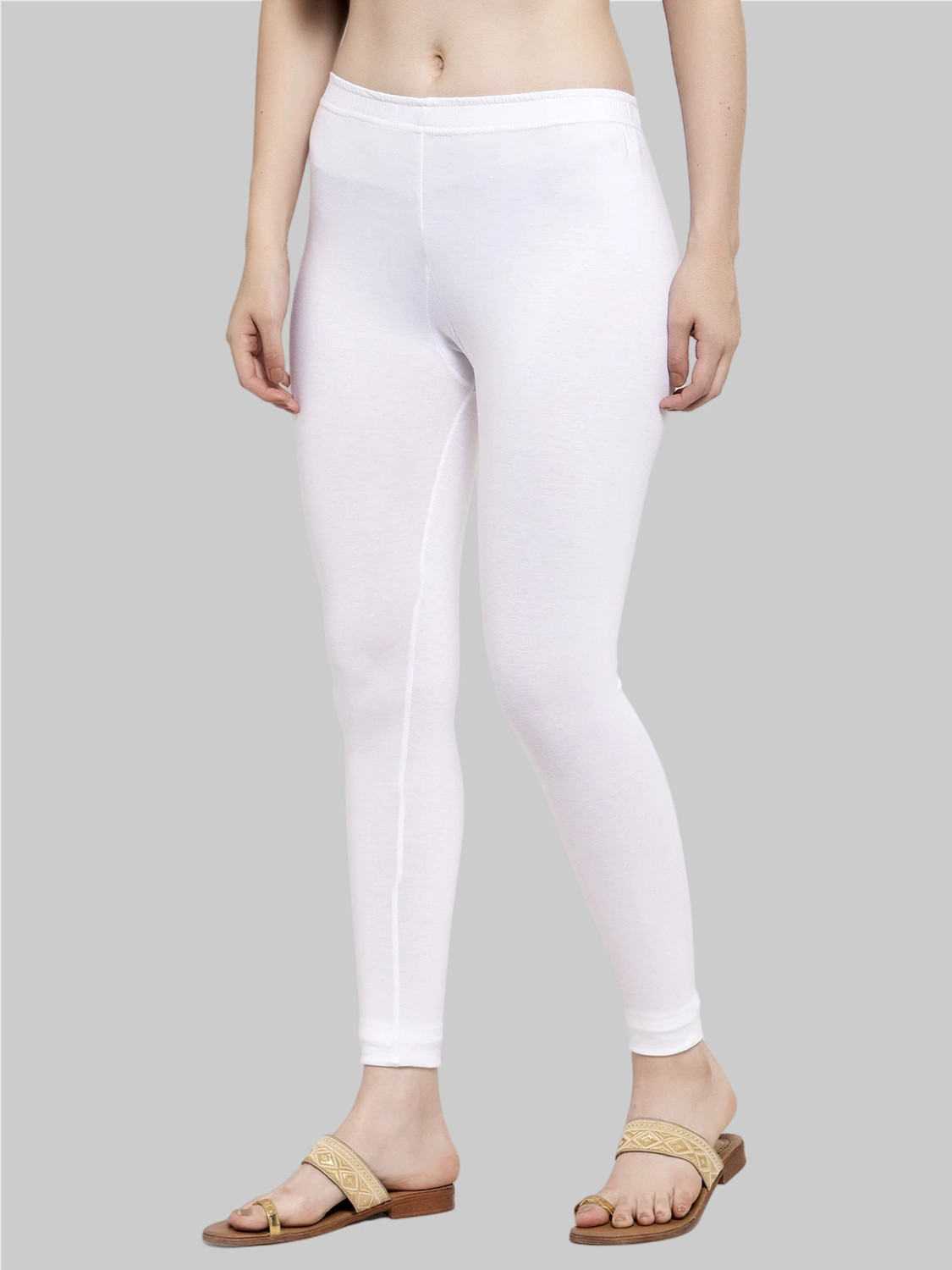 Image of Trend Level Ankle Length Ethnic Wear Legging