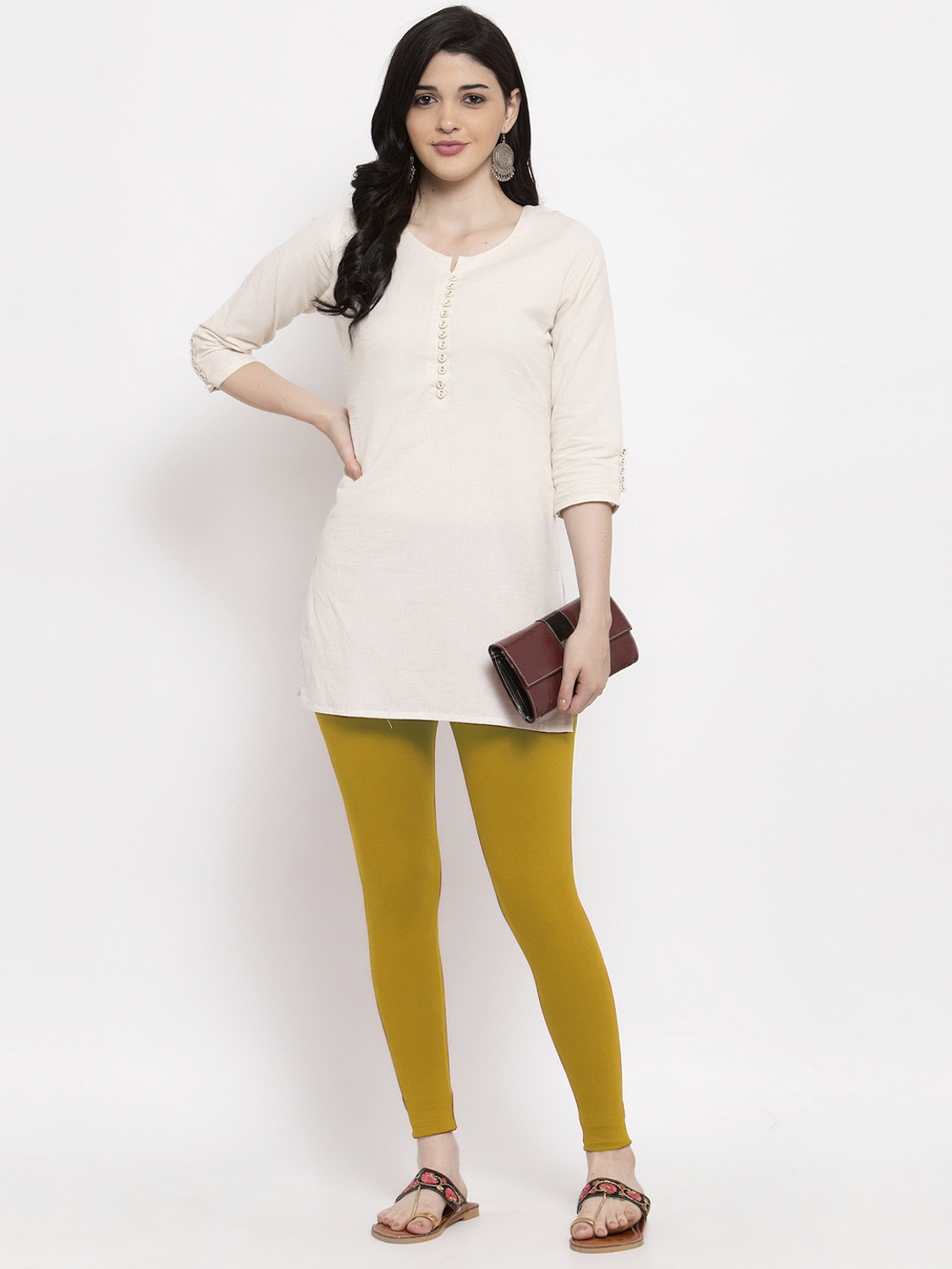 Image of Trend Level Ankle Length Western Wear Legging