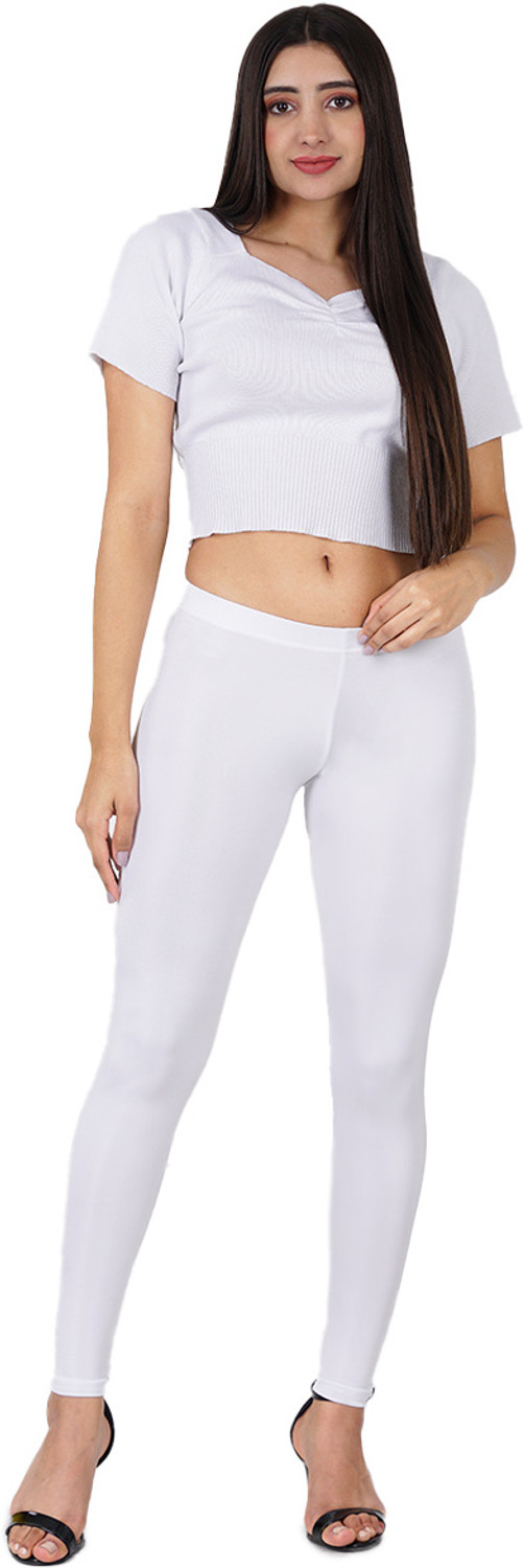 Image of INDIAN FLOWER Ankle Length Western Wear Legging