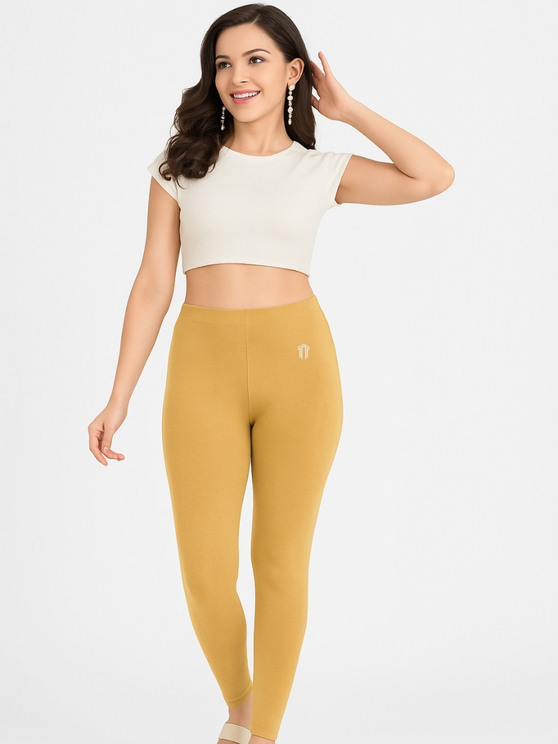 Image of TRENDTUNIC Ankle Length Western Wear Legging