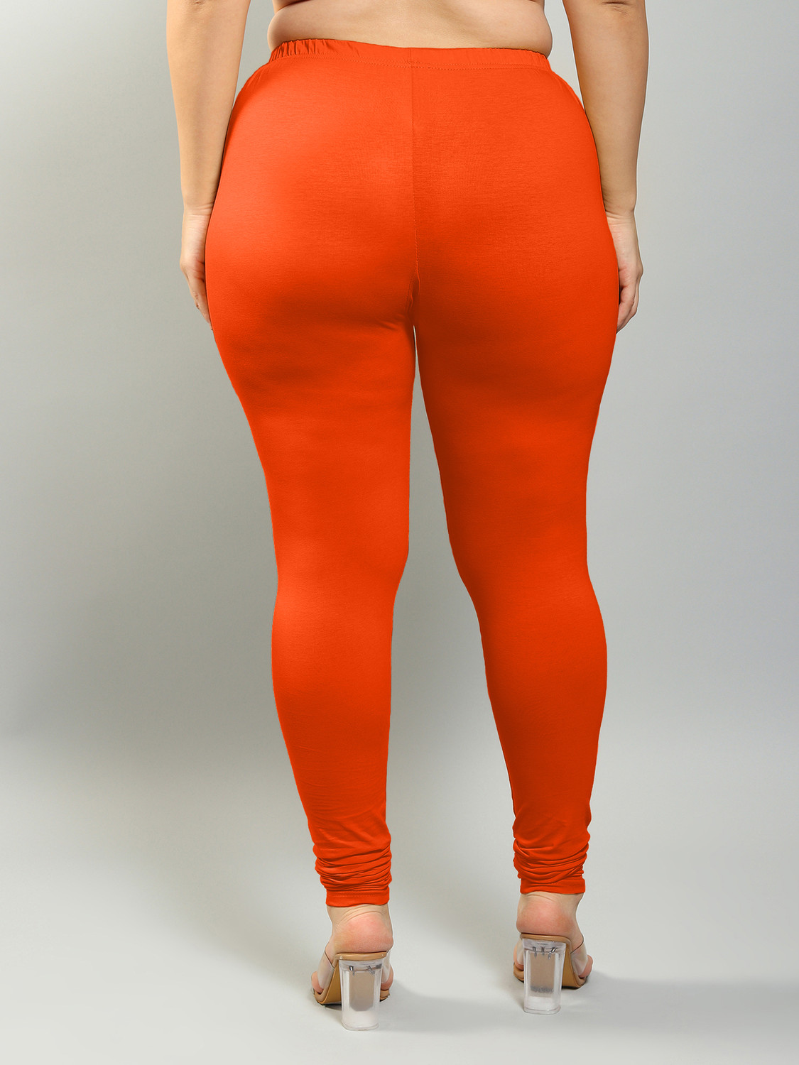 Image of Plus Size Churidar Length Ethnic Wear Legging