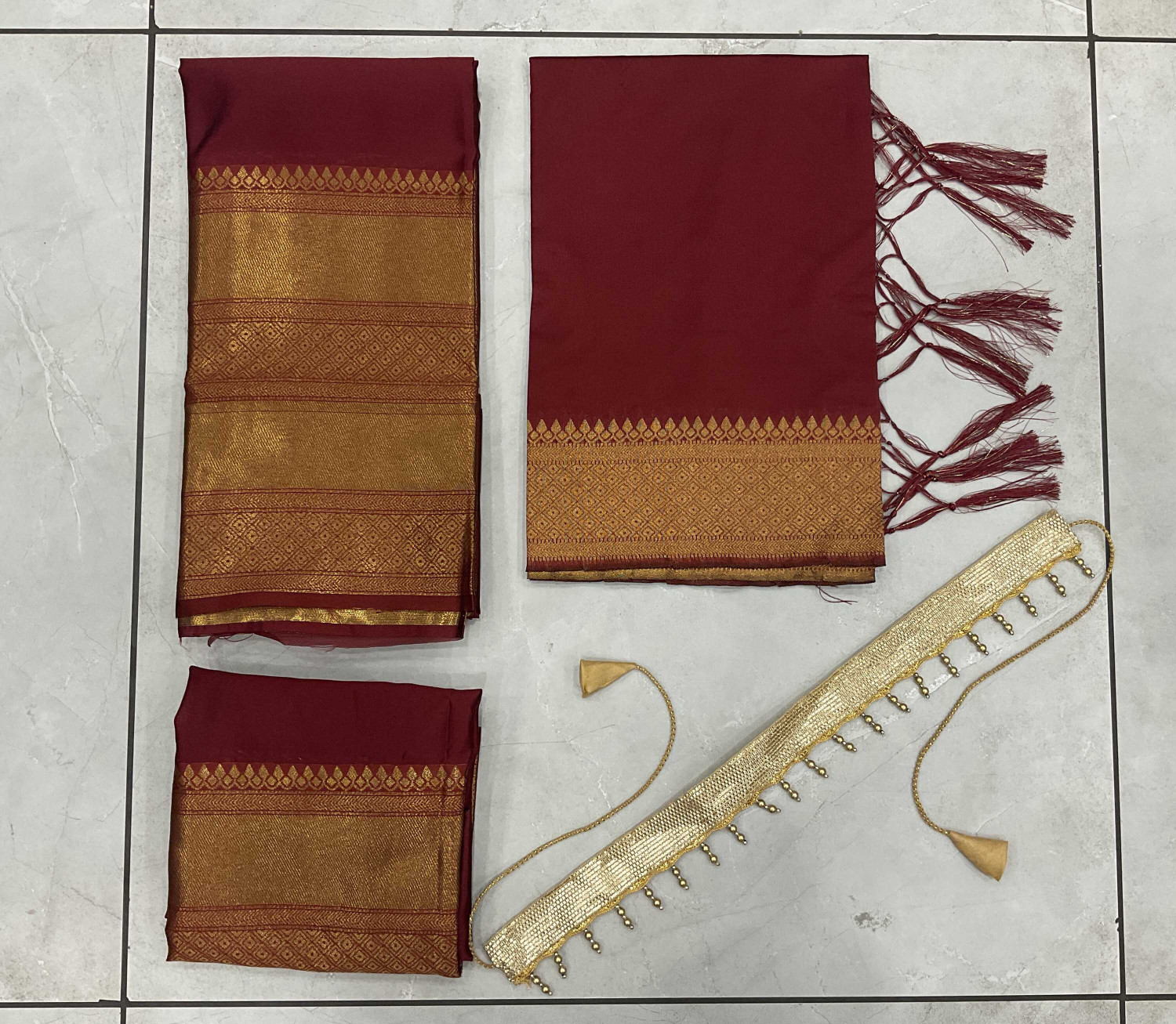 Image of Immy Solid, Self Design Semi Stitched Lehenga Choli