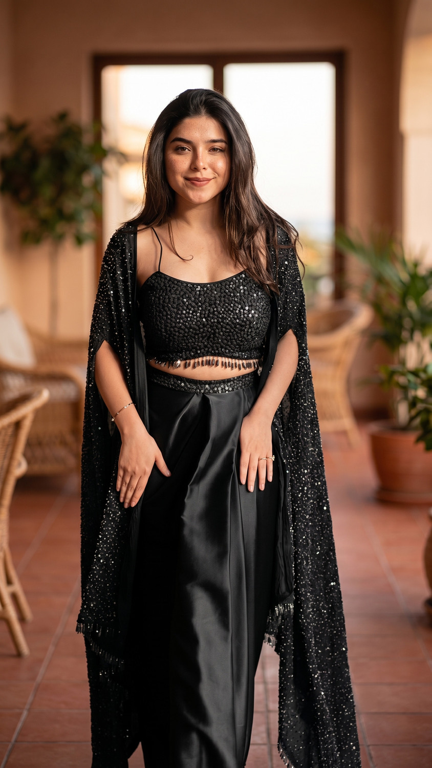 Image of Starly Embellished Stitched Lehenga with Jacket