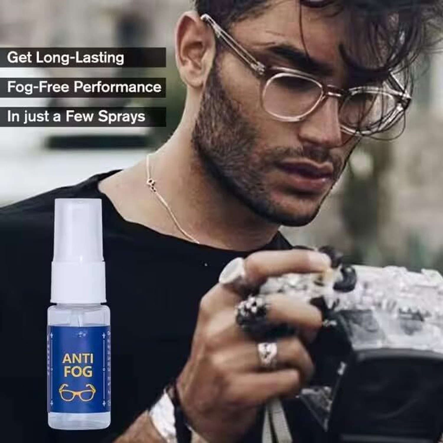 Image of OENZA Professional Lens Cleaner Spray for Removing smudges from phone Lens Cleaner