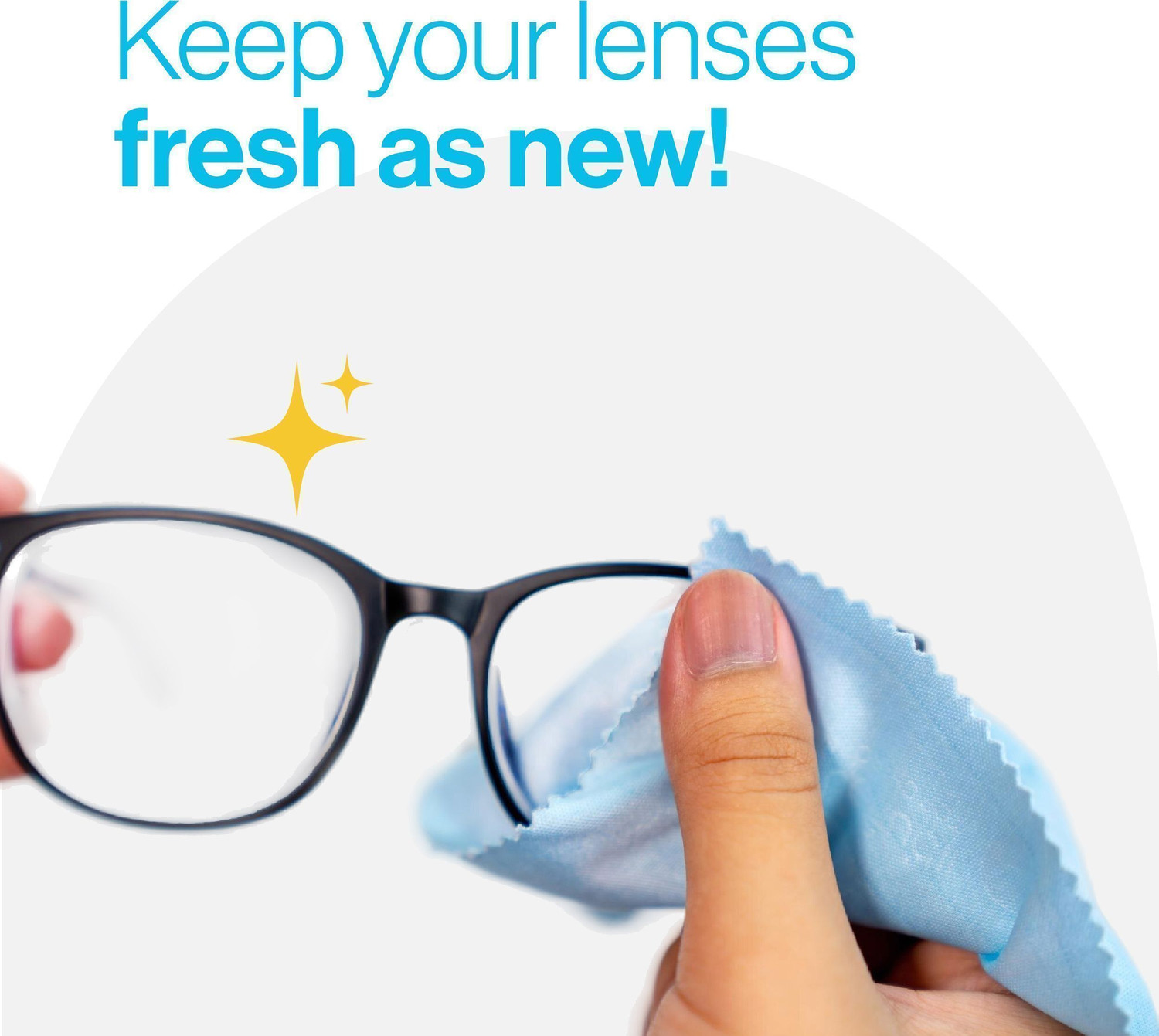 Image of Rinsol Optical & Eyeglass Lens Cleaner Kit | Spray & Soft Microfiber Cloth Lens Cleaner