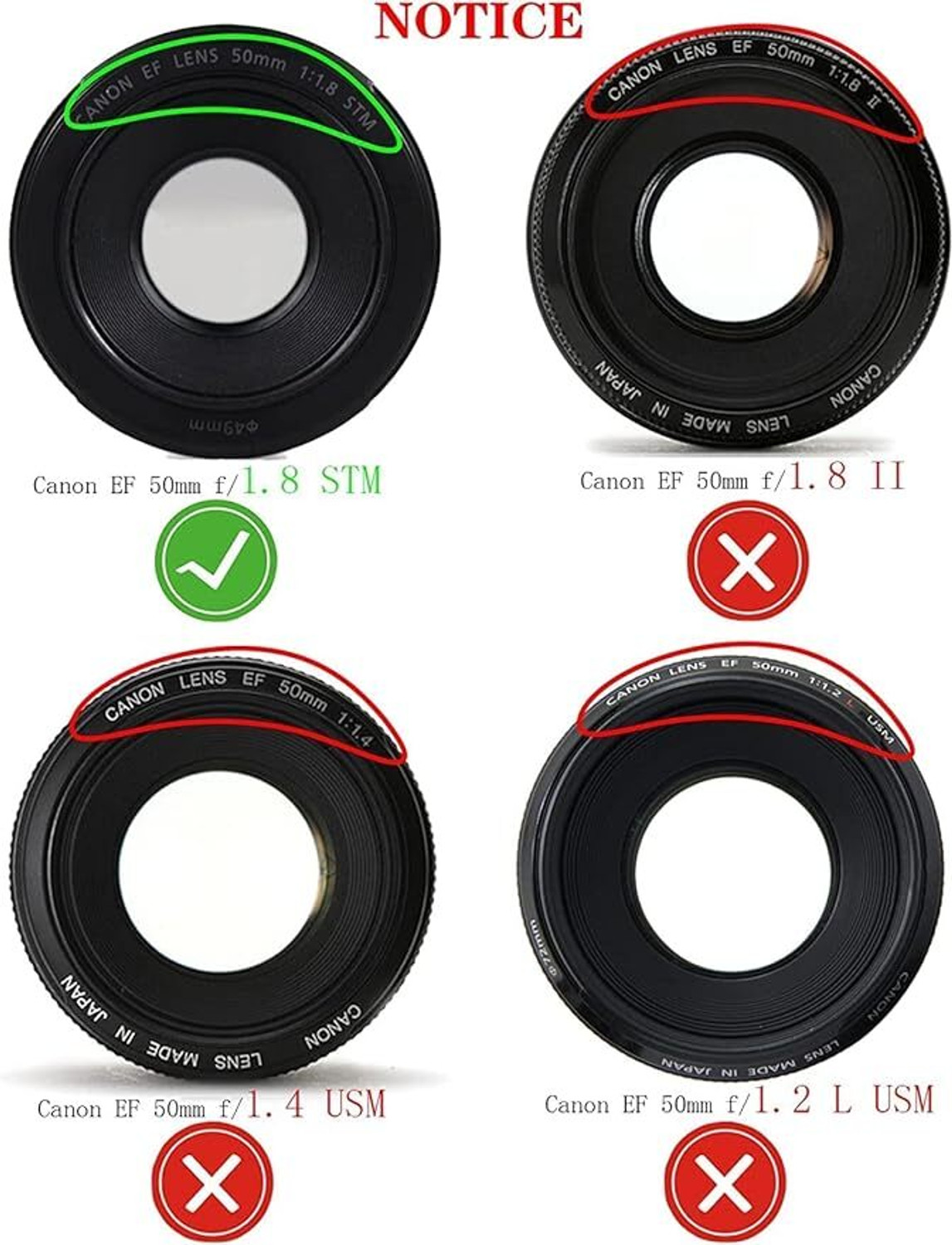 Image of SUPERNIC ES-68 Bayonet Mount Lens Hood + 49mm UV Filter Lens Hood
