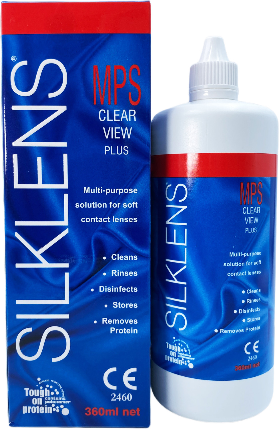 Image of Silklens Clear view Plus Multi-Purpose Lens Cleaning Solution