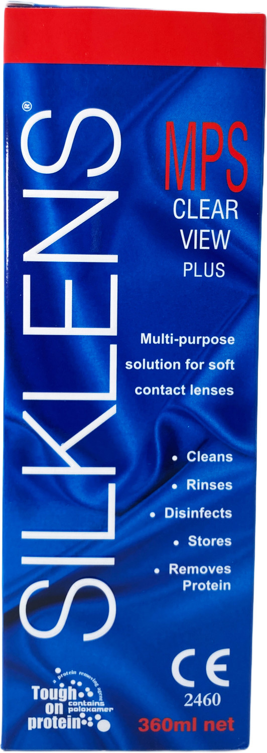 Image of Silklens Clear view Plus Multi-Purpose Lens Cleaning Solution
