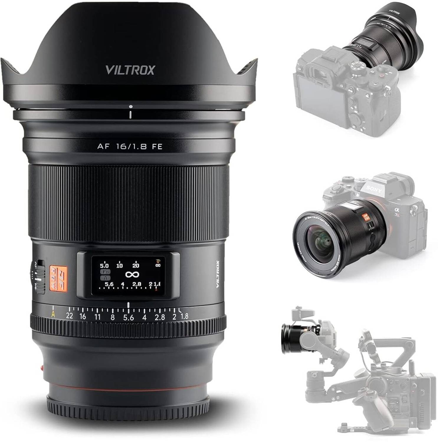 viltrox AF 16mm F1.8 II FE Wide-angle Zoom Lens - viltrox