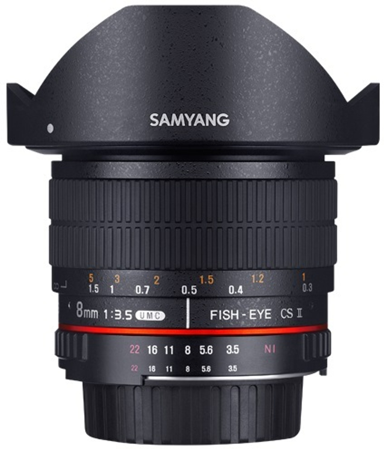 Image of Samyang MF 8mm F3.5 For Nikon AE Fisheye Prime Lens