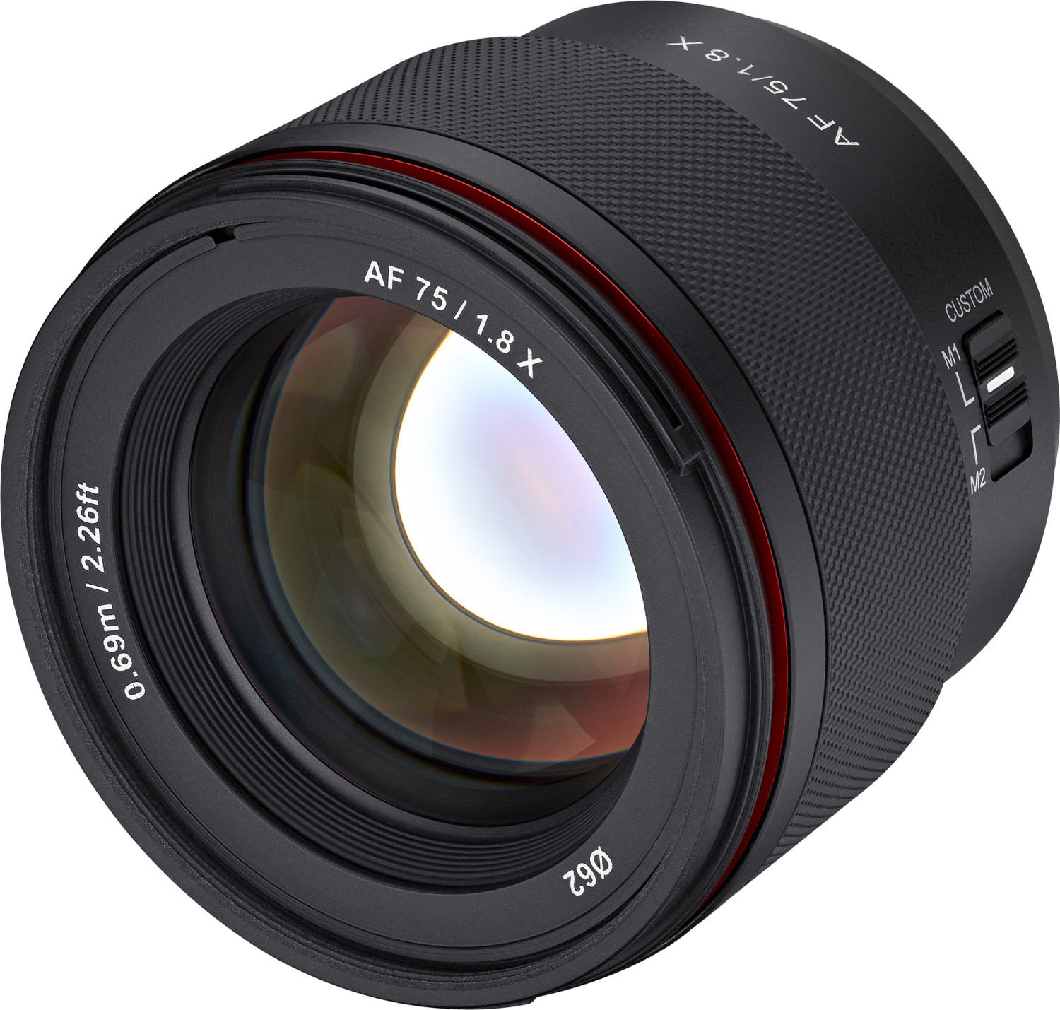Image of Samyang AF 75mm F1.8 Fuji X Standard Prime Lens