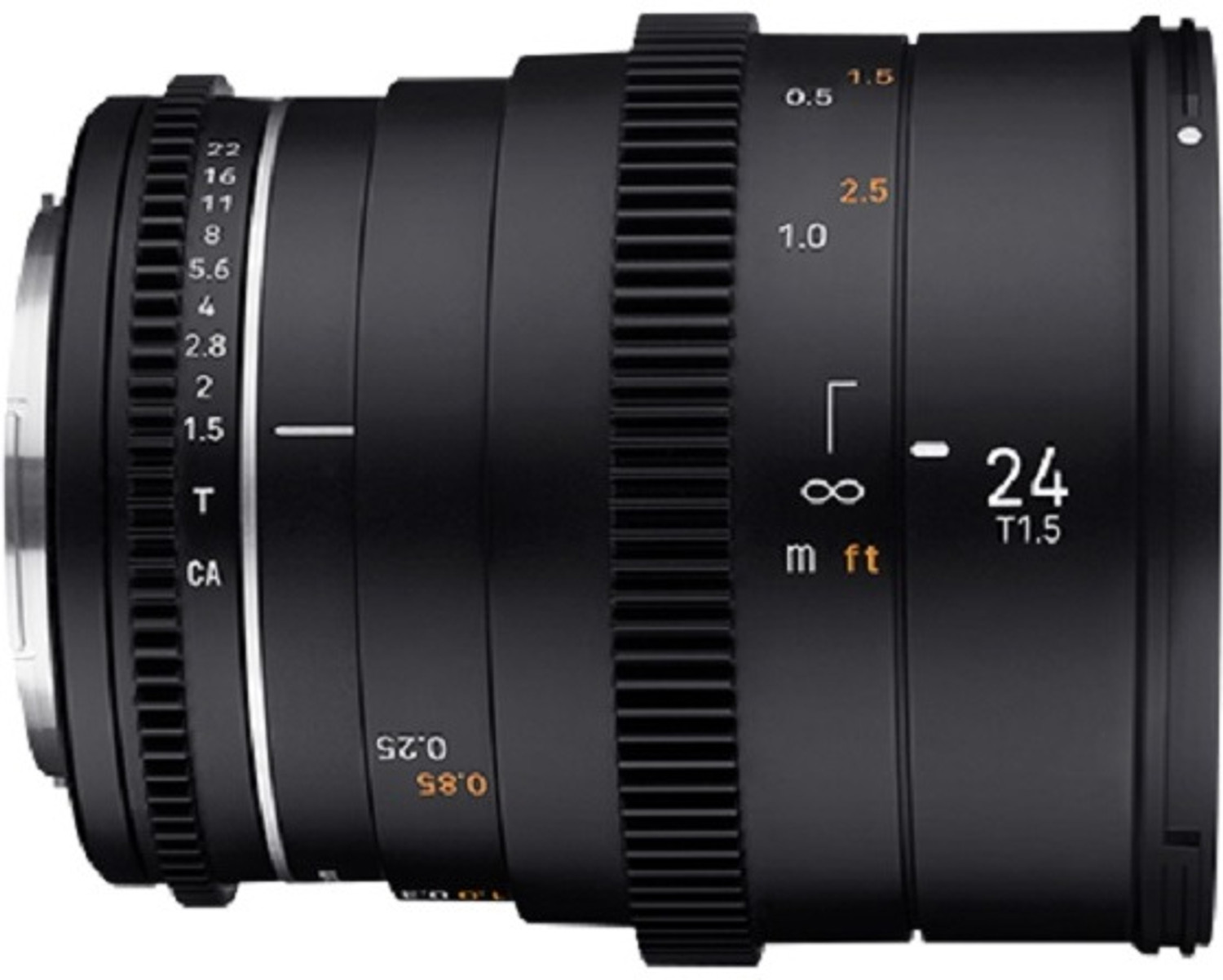 Image of Samyang 24mm T1.5 VDSLR MK2 For Canon RF Wide-angle Prime Lens